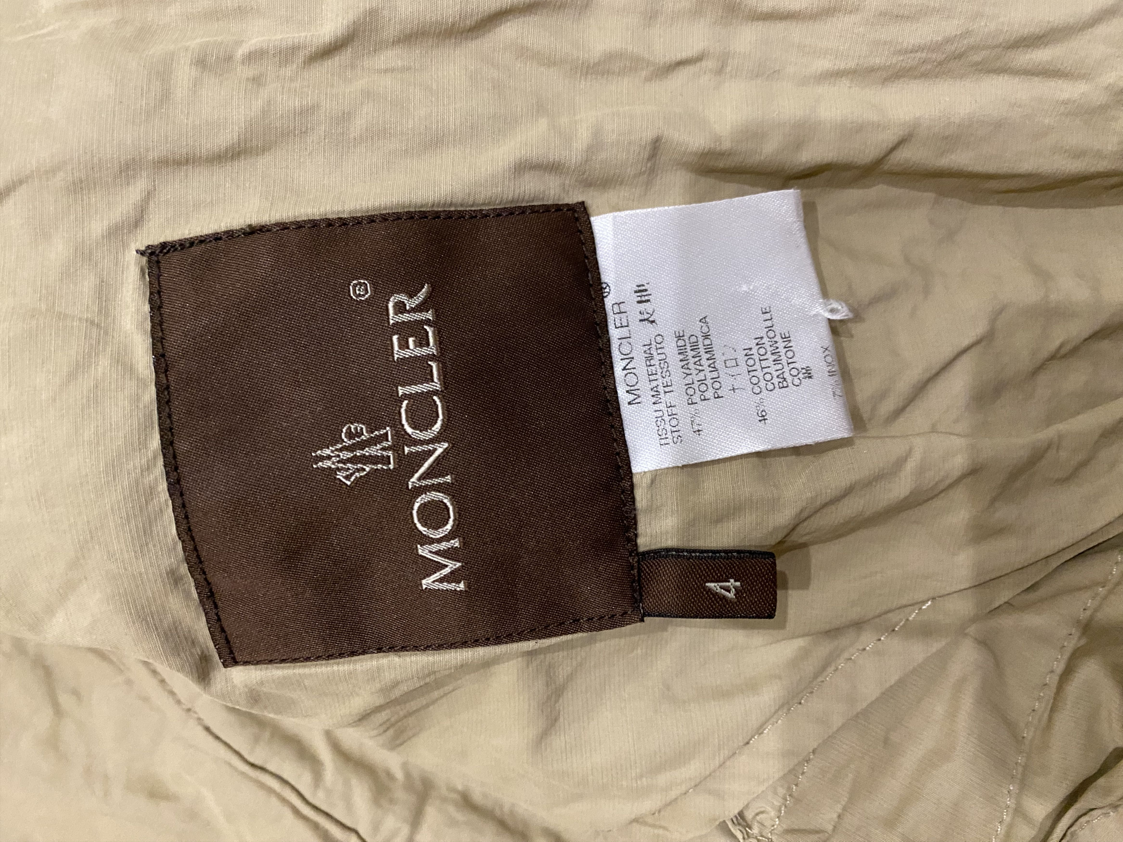 Moncler Moncler Vintage Nylon Jacket Size L Size US L / EU 52-54 / 3 - 6 Thumbnail