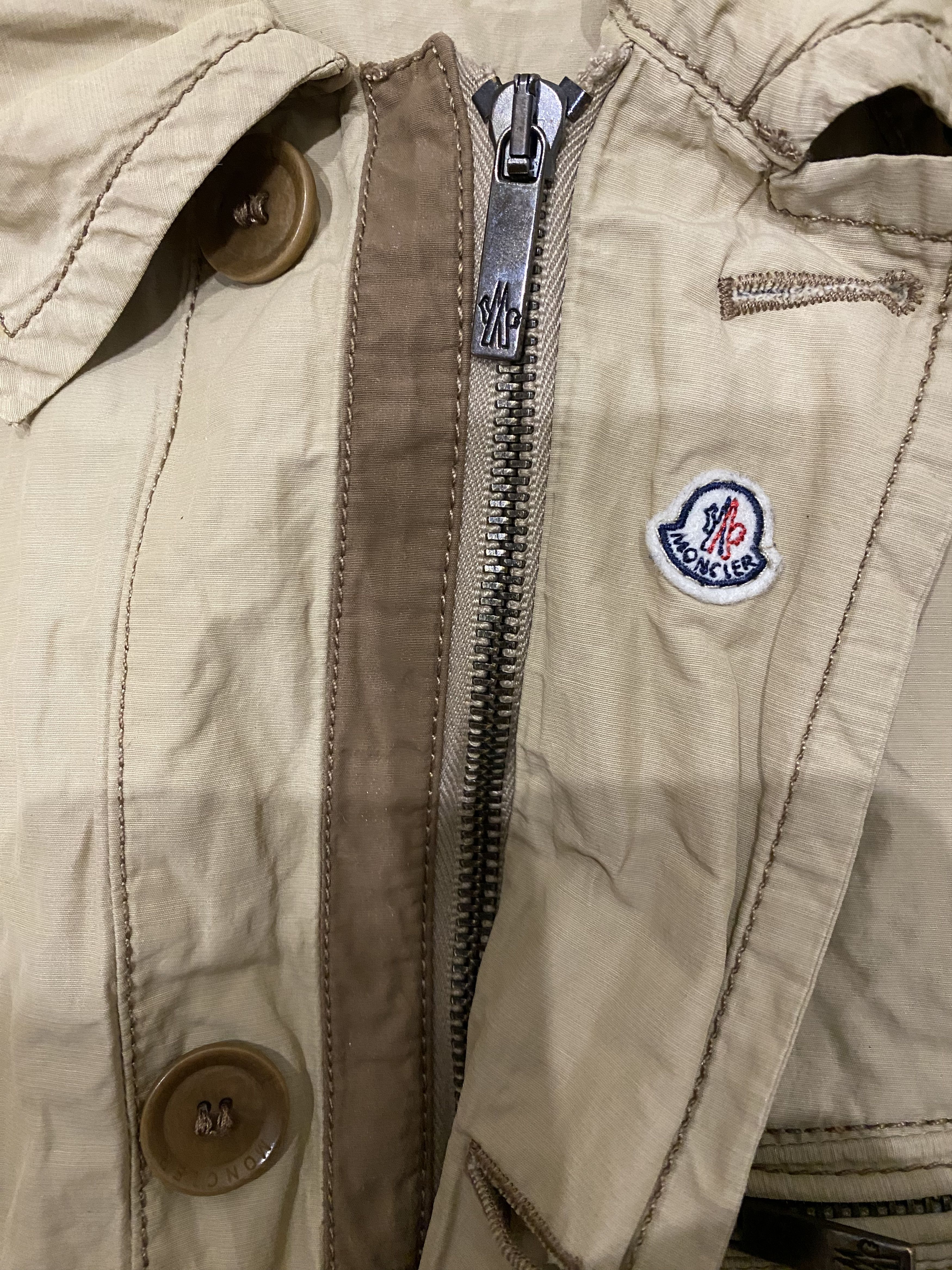 Moncler Moncler Vintage Nylon Jacket Size L Size US L / EU 52-54 / 3 - 1 Thumbnail