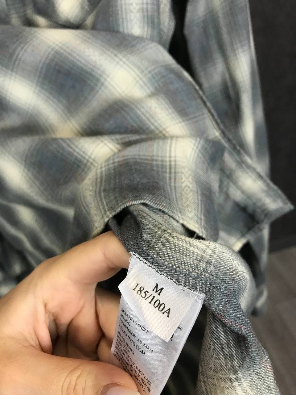 Allsaints Allsaints luxury streetwear shirt Size US M / EU 48-50 / 2 - 4 Thumbnail