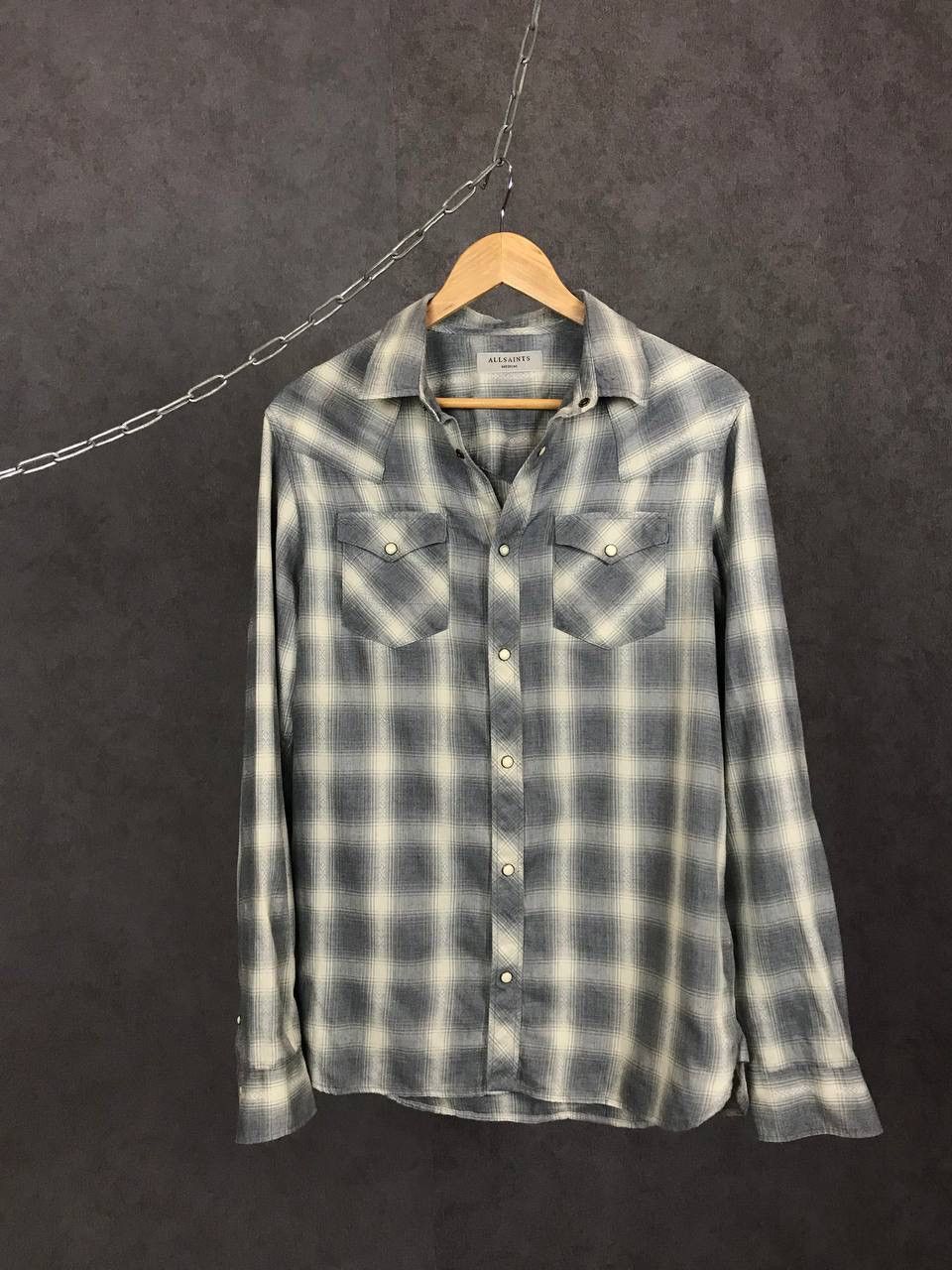 Allsaints Allsaints luxury streetwear shirt Size US M / EU 48-50 / 2 - 1 Thumbnail