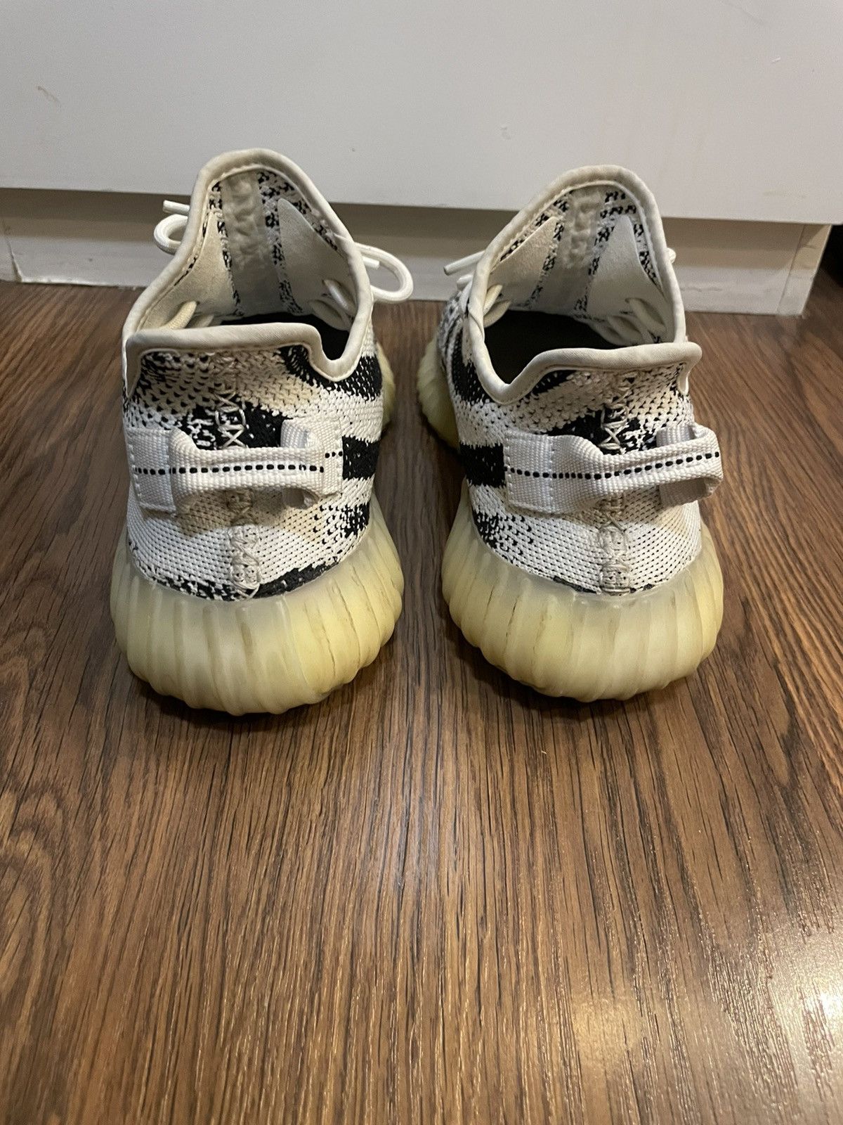 Adidas × Kanye West Adidas Yeezy Zebra 350 v2 Boost Size US 8 / EU 41 - 7 Thumbnail