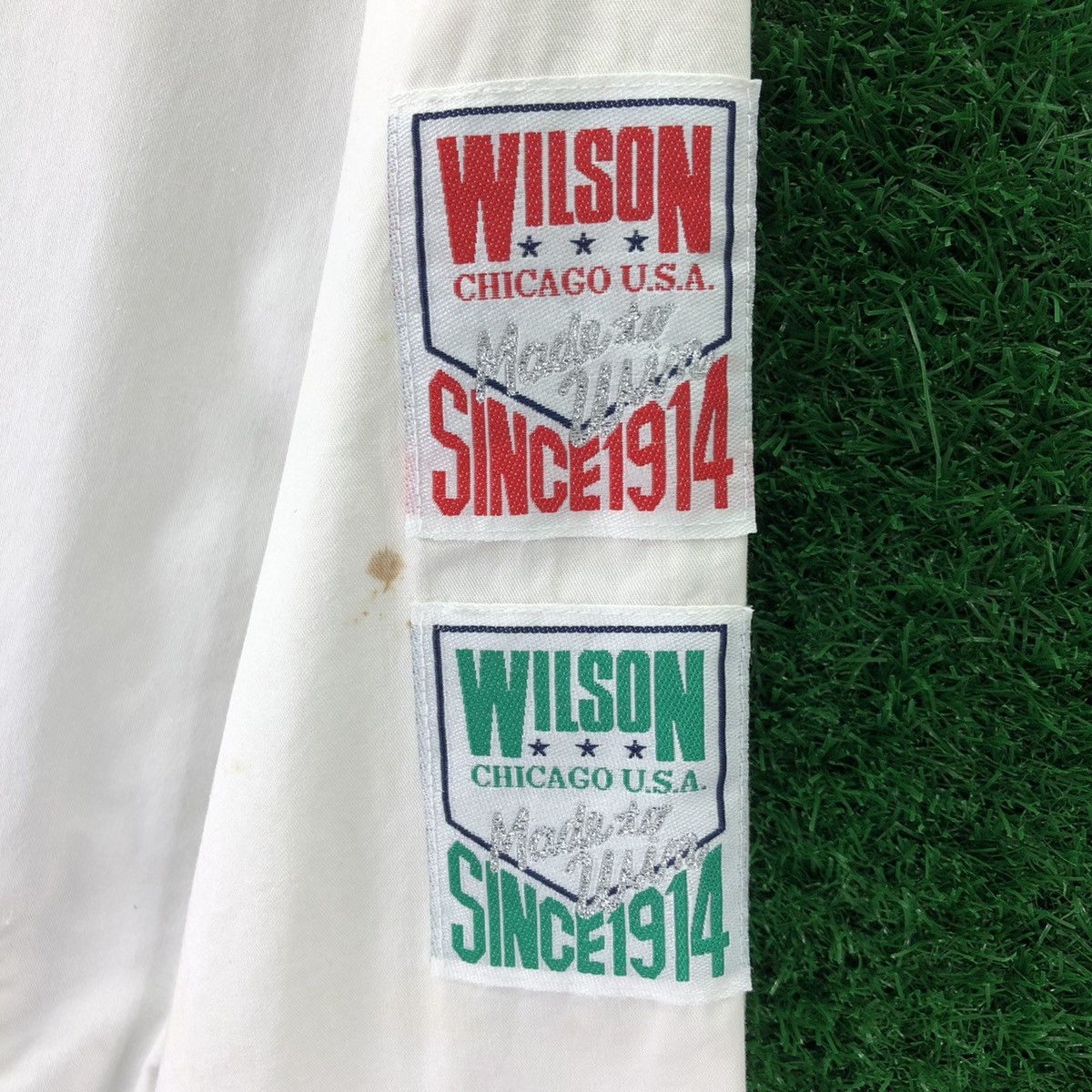 Wilson Vintage 80's Wilson Pro Staff Sweater Zipper Jacket Size US L / EU 52-54 / 3 - 8 Thumbnail