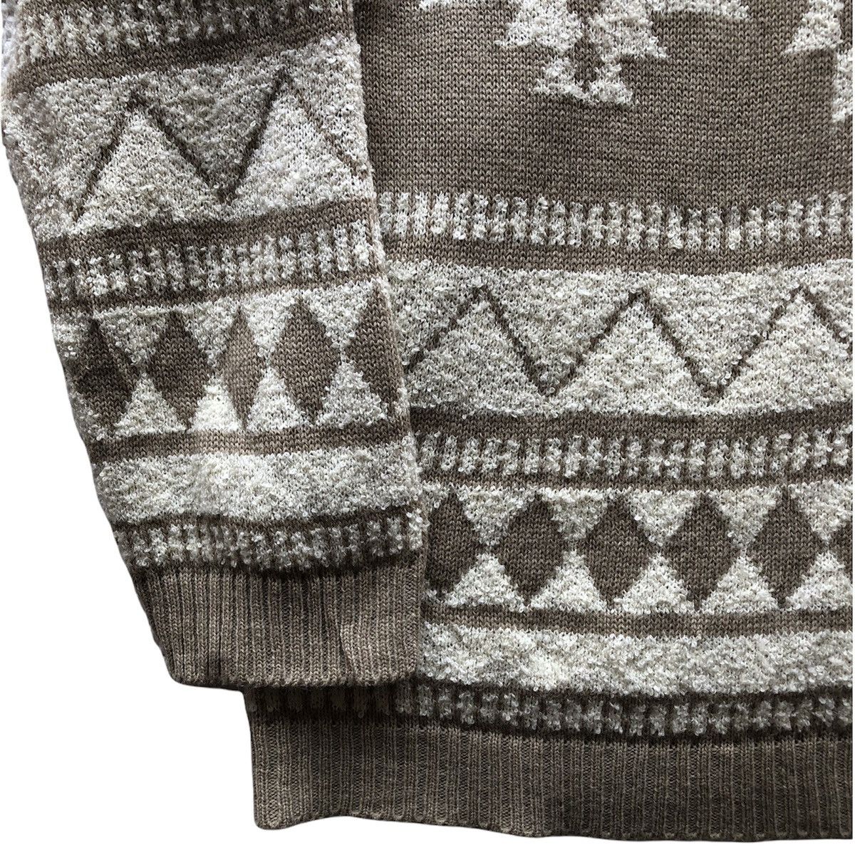 Native Vintage 80's Knit Sweater Navajo Native art by Isle Size US S / EU 44-46 / 1 - 4 Thumbnail