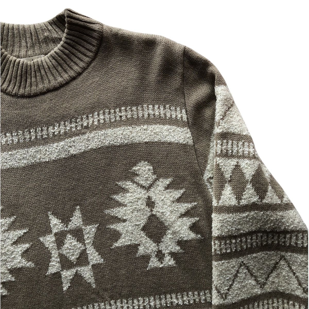Native Vintage 80's Knit Sweater Navajo Native art by Isle Size US S / EU 44-46 / 1 - 3 Thumbnail