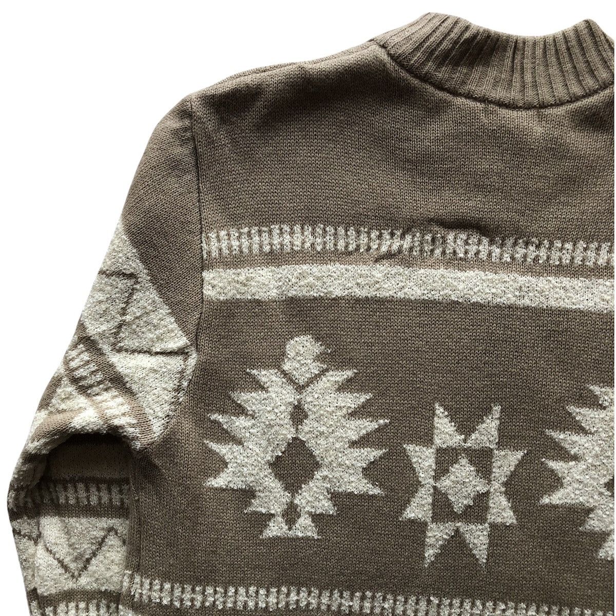 Native Vintage 80's Knit Sweater Navajo Native art by Isle Size US S / EU 44-46 / 1 - 6 Thumbnail