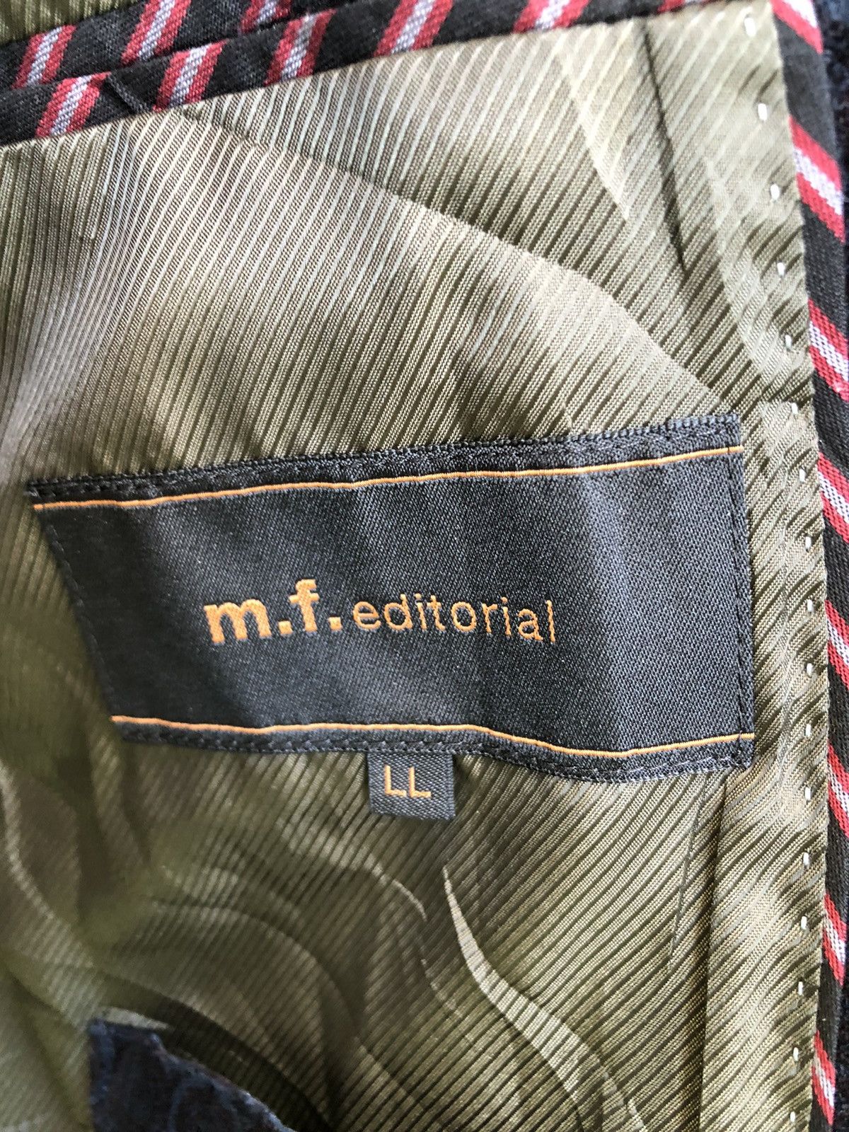 Japanese Brand Vintage M.F. Editorial Velvet Printed Blazer Rugged Size US M / EU 48-50 / 2 - 11 Thumbnail