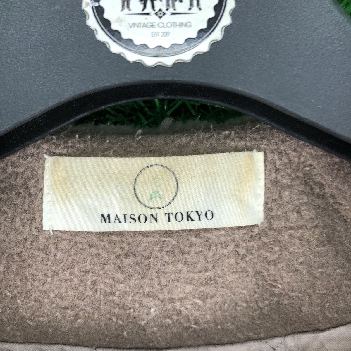 Japanese Brand × Vintage Vintage 90's Maison Tokyo Cardigan Fleece Down Jacket Size US M / EU 48-50 / 2 - 9 Thumbnail