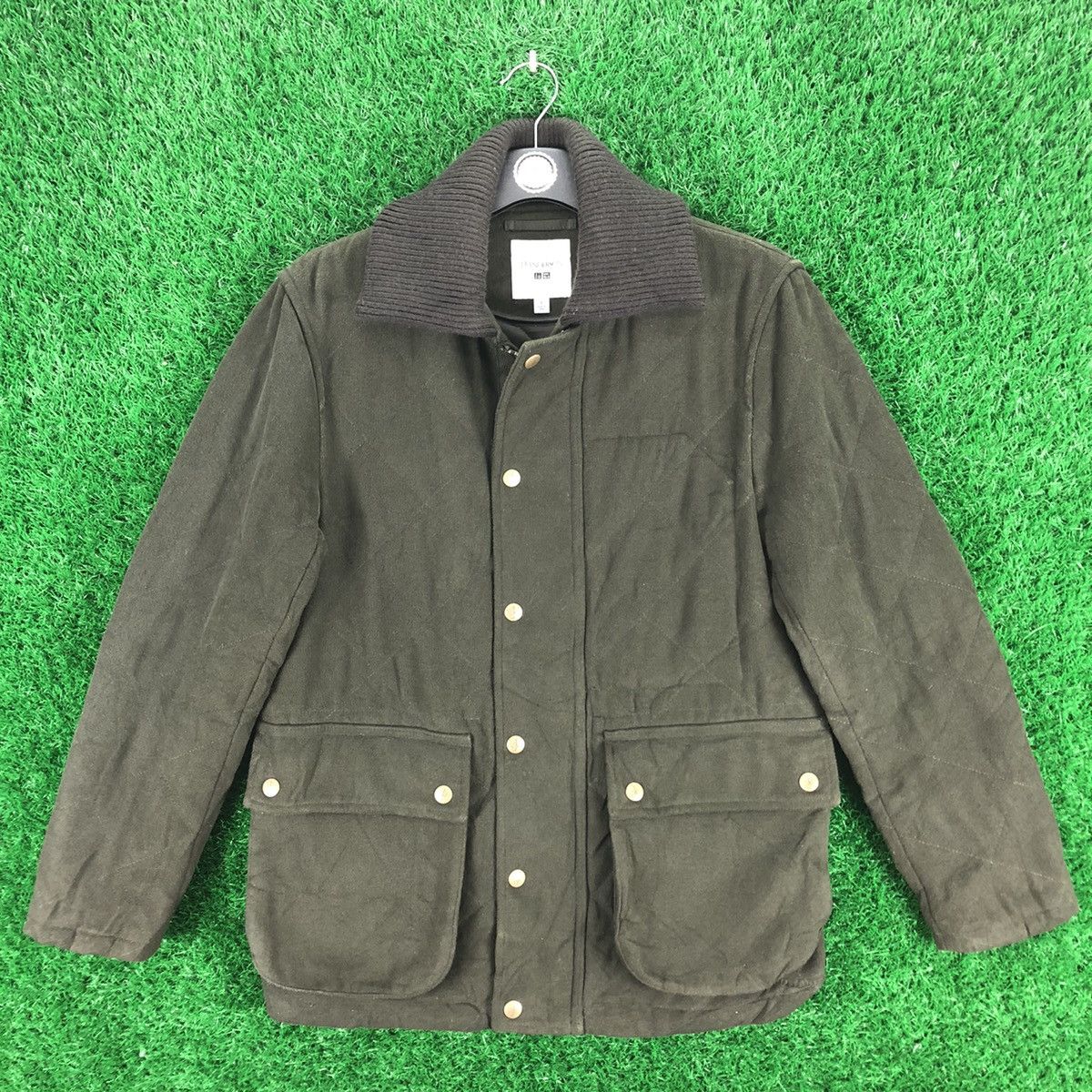 JW Anderson × Uniqlo Uniqlo x JW Anderson Designer Quilted Wool Jacket Size US M / EU 48-50 / 2 - 1 Thumbnail