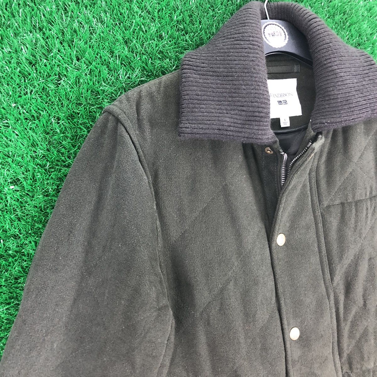 JW Anderson × Uniqlo Uniqlo x JW Anderson Designer Quilted Wool Jacket Size US M / EU 48-50 / 2 - 2 Thumbnail