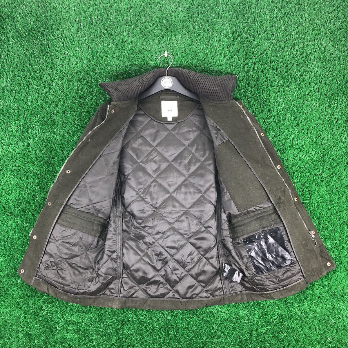 JW Anderson × Uniqlo Uniqlo x JW Anderson Designer Quilted Wool Jacket Size US M / EU 48-50 / 2 - 7 Thumbnail