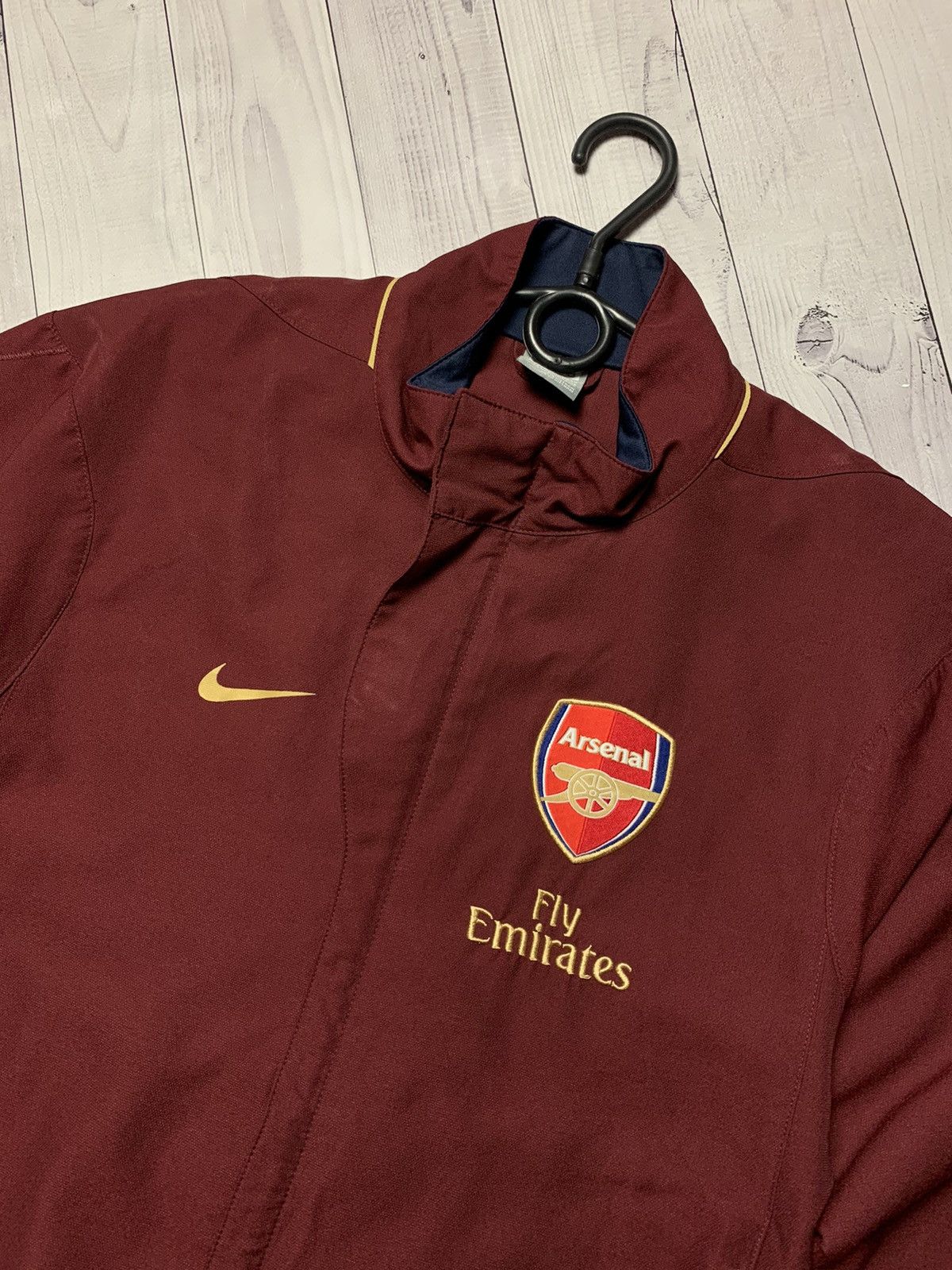 Nike × Vintage Vintage Nike Arsenal soccer track jacket size S Size US S / EU 44-46 / 1 - 2 Thumbnail