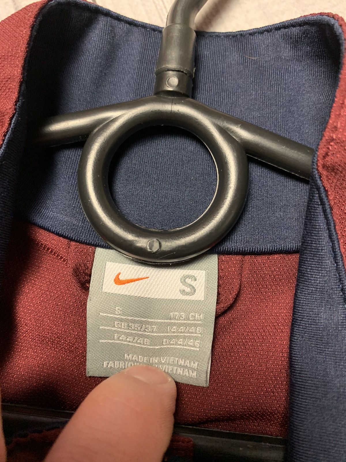 Nike × Vintage Vintage Nike Arsenal soccer track jacket size S Size US S / EU 44-46 / 1 - 3 Thumbnail