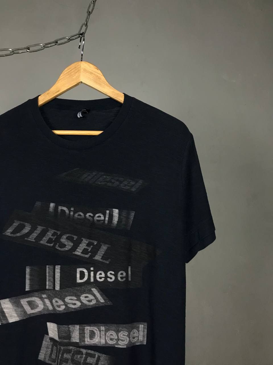 Diesel Diesel luxury streetwear overprinted tee Size US L / EU 52-54 / 3 - 2 Thumbnail