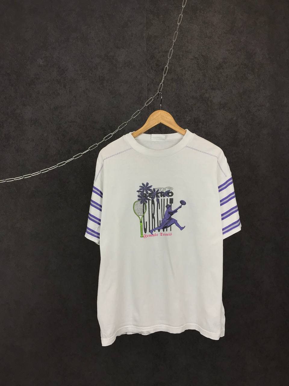 Adidas × Vintage Adidas Female Tennis vintage streetwear tee Size US XL / EU 56 / 4 - 1 Thumbnail