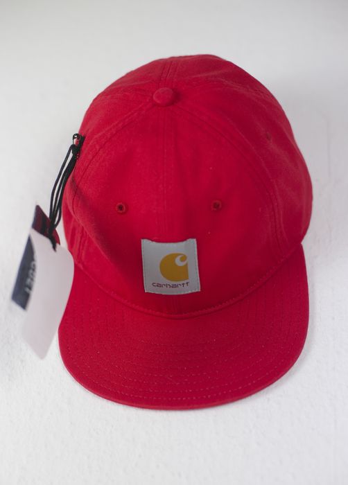 Gosha Rubchinskiy NWT Carhartt WIP x Paccbet Cap Red / Black OS