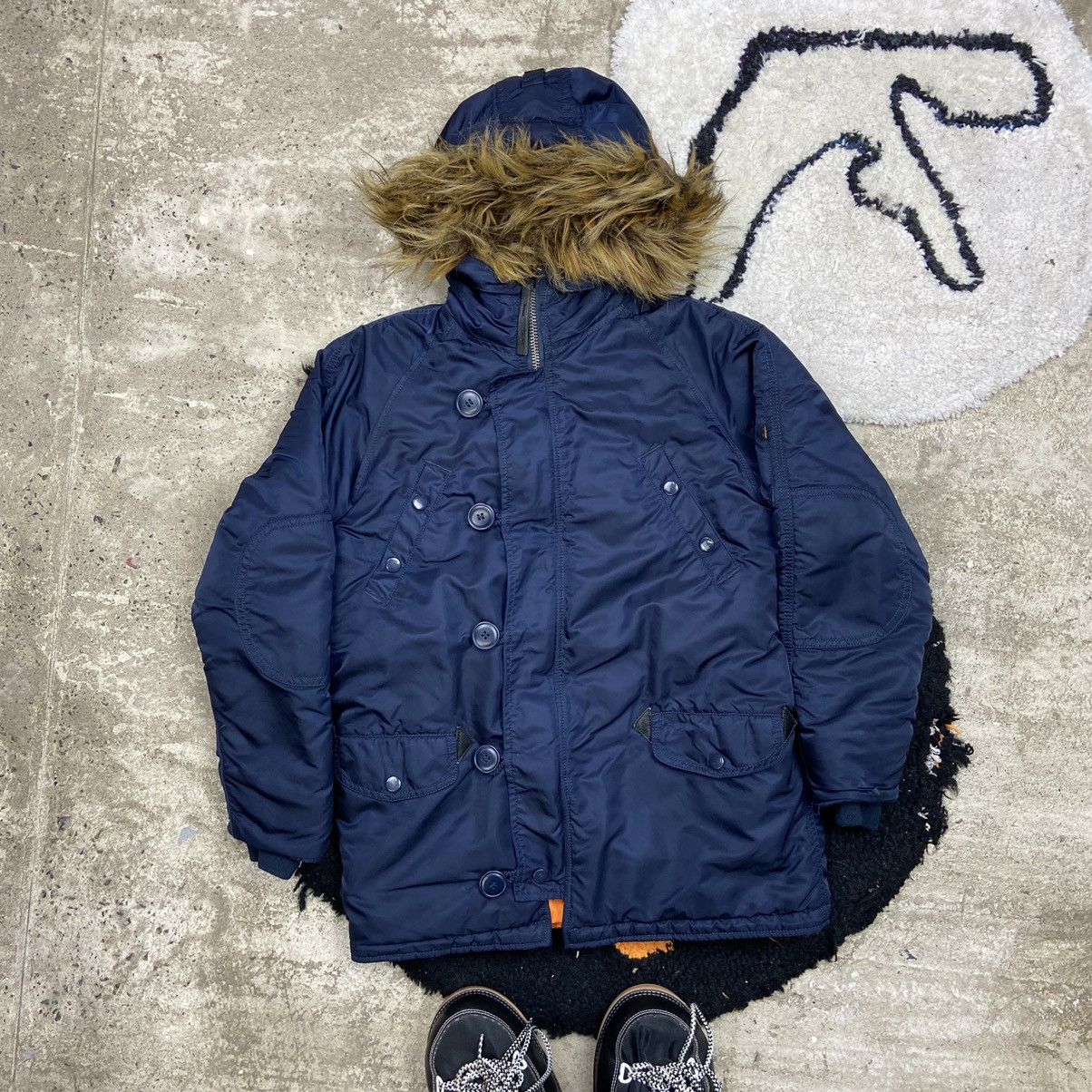 Alpha Industries ALPHA INDUSTRIES MULTIPOCKET BONDAGE JACKET - № 2165 Size US XXS / EU 40 - 1 Thumbnail