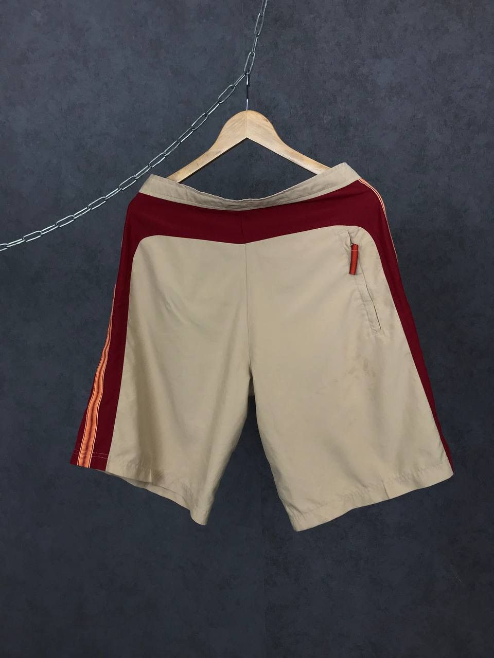 Nike × Vintage Nike swoosh streetwear vintage shorts Size US 32 / EU 48 - 6 Thumbnail