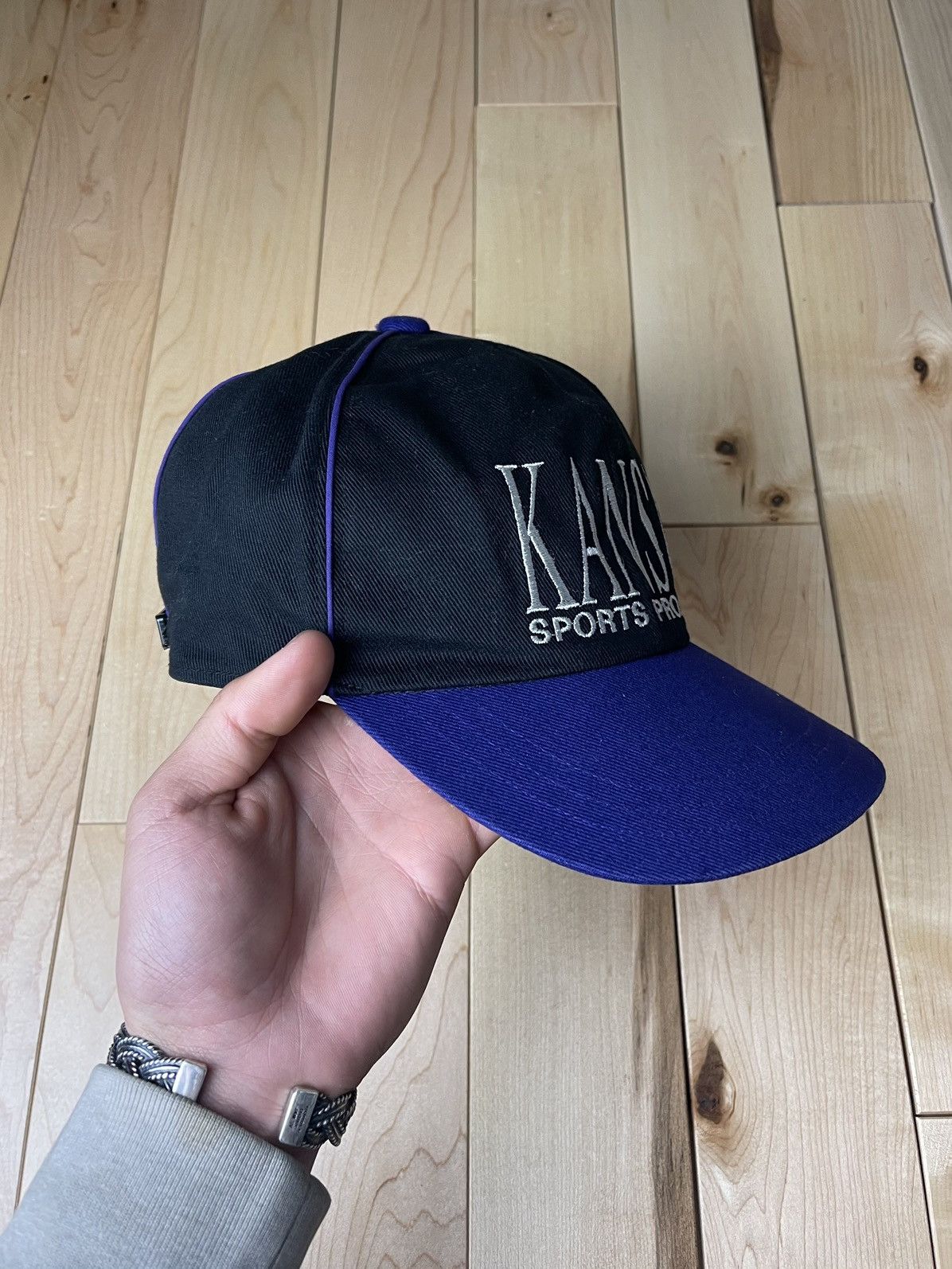 Kansai Yamamoto Vintage Kansai Yamamoto Two Tone Baseball Cap Size ONE SIZE - 2 Thumbnail