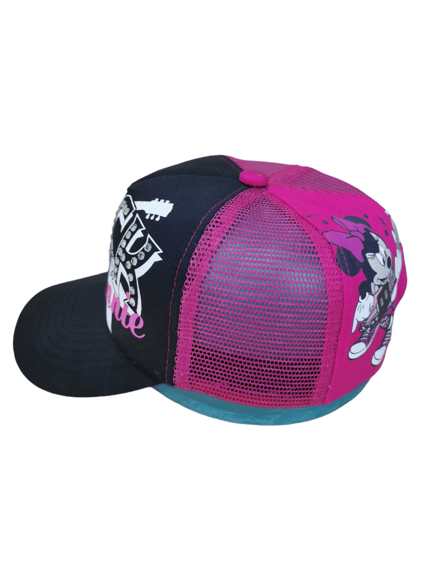 Disney × Mickey Mouse ROCK MINNIE MOUSE TRUCKER HAT CAP Size ONE SIZE - 2 Thumbnail