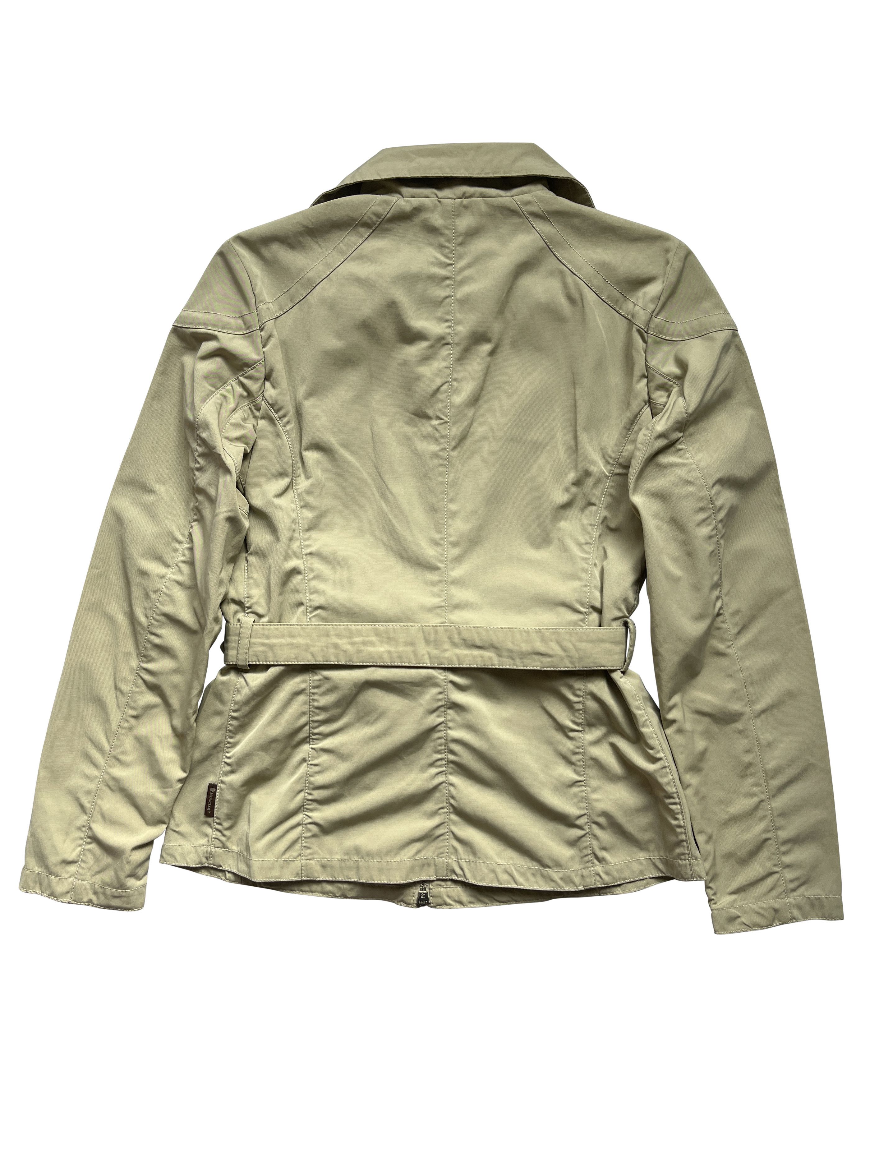Moncler ⚡️QUICK SALE⚡️Moncler Beige Belted Jacket Parka Size M / US 6-8 / IT 42-44 - 2 Thumbnail