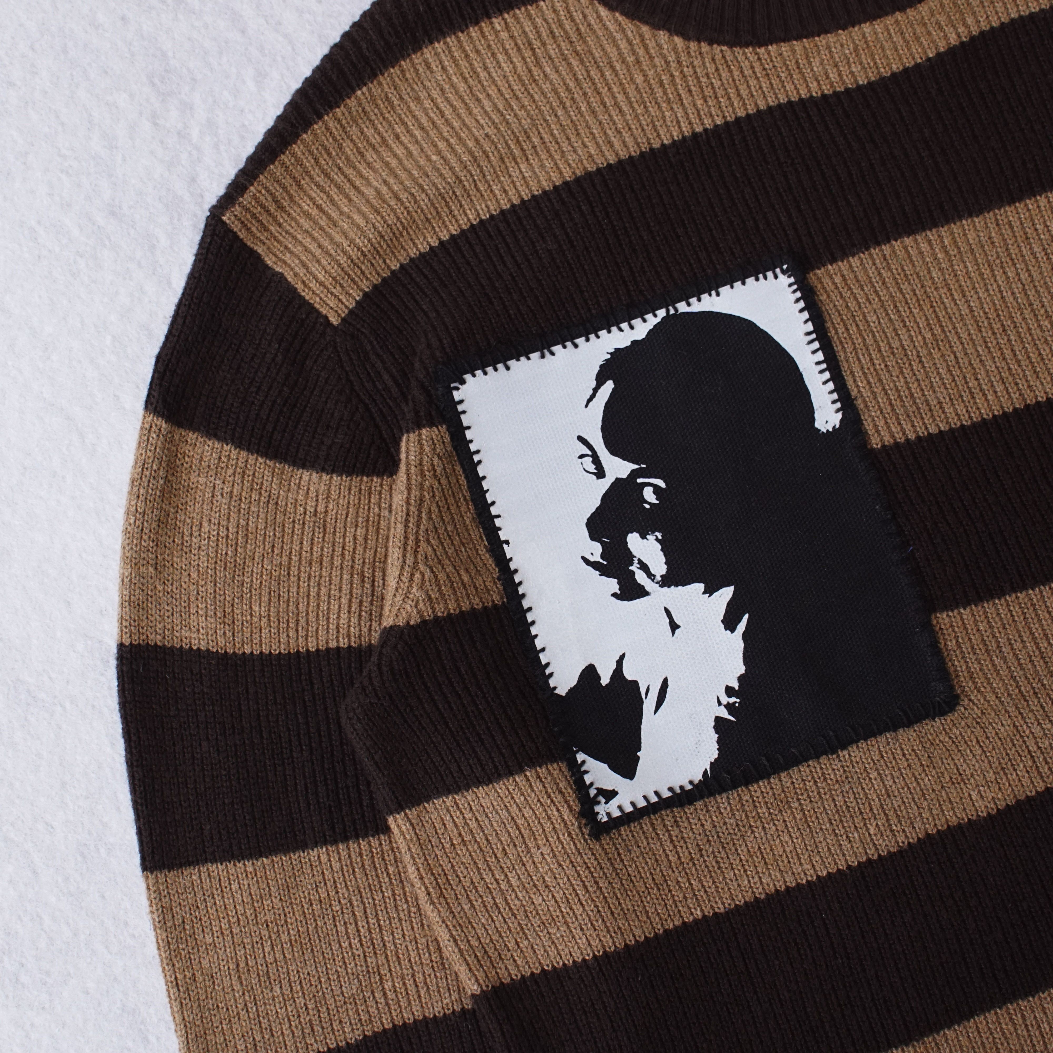 Japanese Brand 1929 Bauhaus Photography 1 of 1 Patch Knit Sweatshirt Size US M / EU 48-50 / 2 - 4 Thumbnail