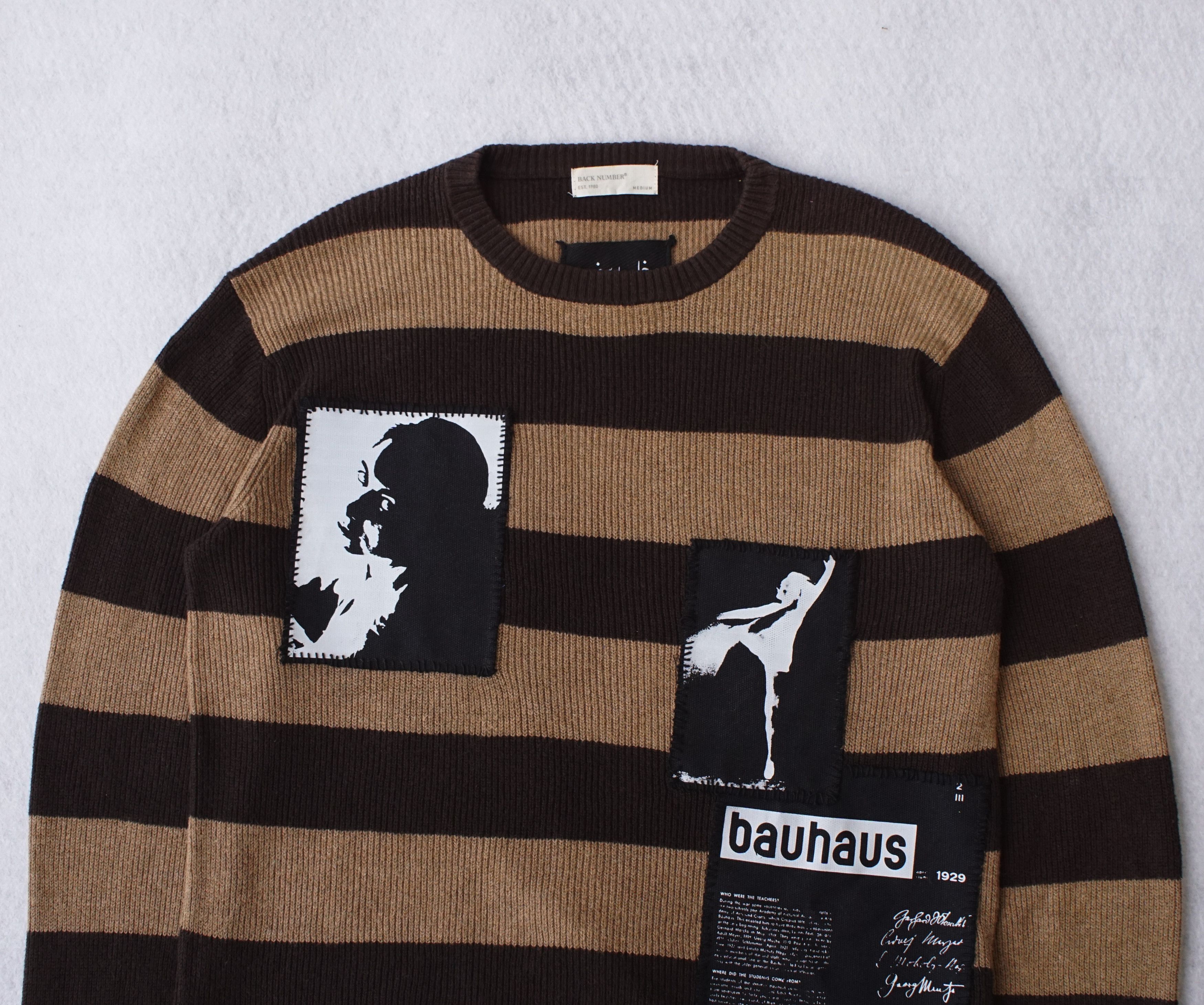 Japanese Brand 1929 Bauhaus Photography 1 of 1 Patch Knit Sweatshirt Size US M / EU 48-50 / 2 - 2 Thumbnail