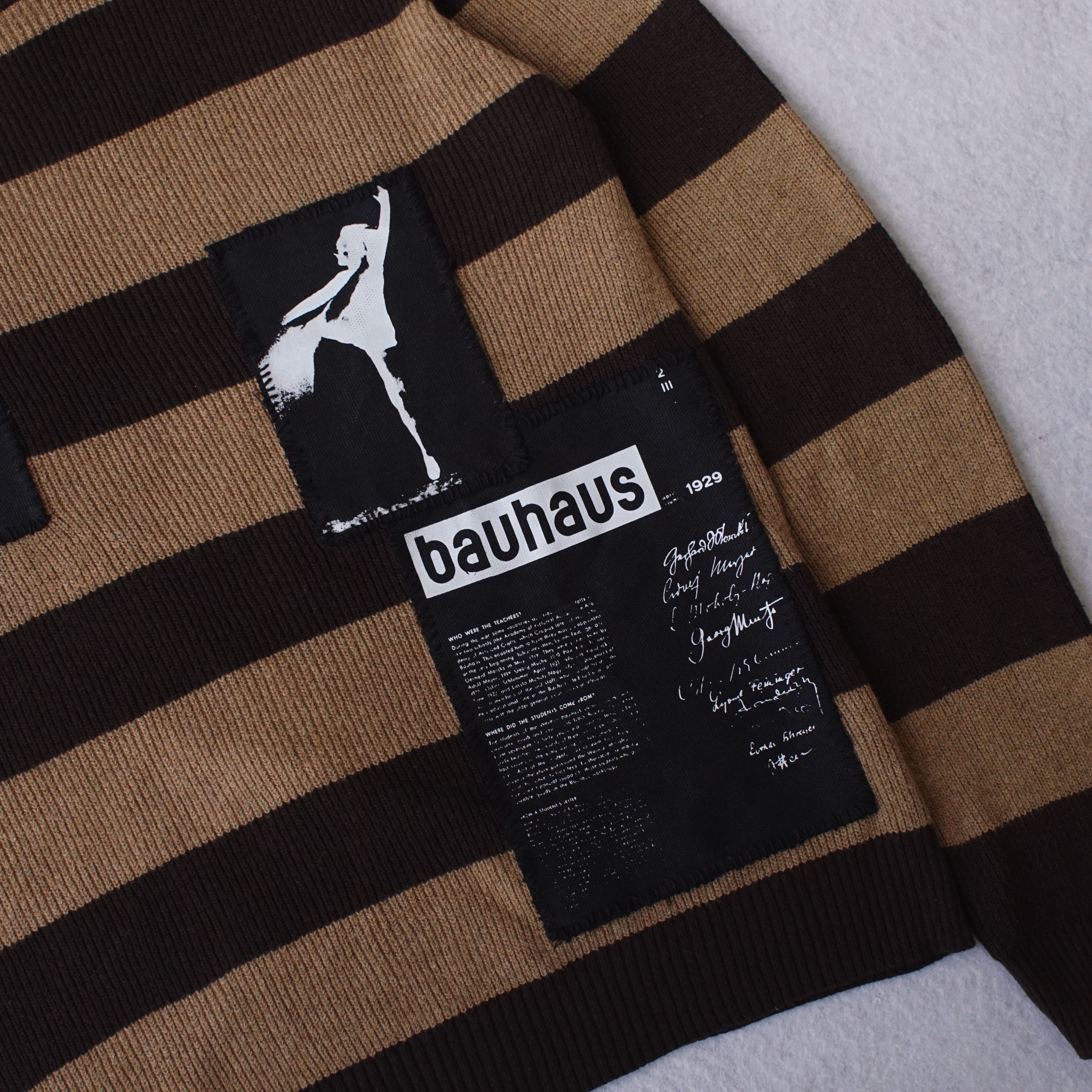 Japanese Brand 1929 Bauhaus Photography 1 of 1 Patch Knit Sweatshirt Size US M / EU 48-50 / 2 - 5 Thumbnail