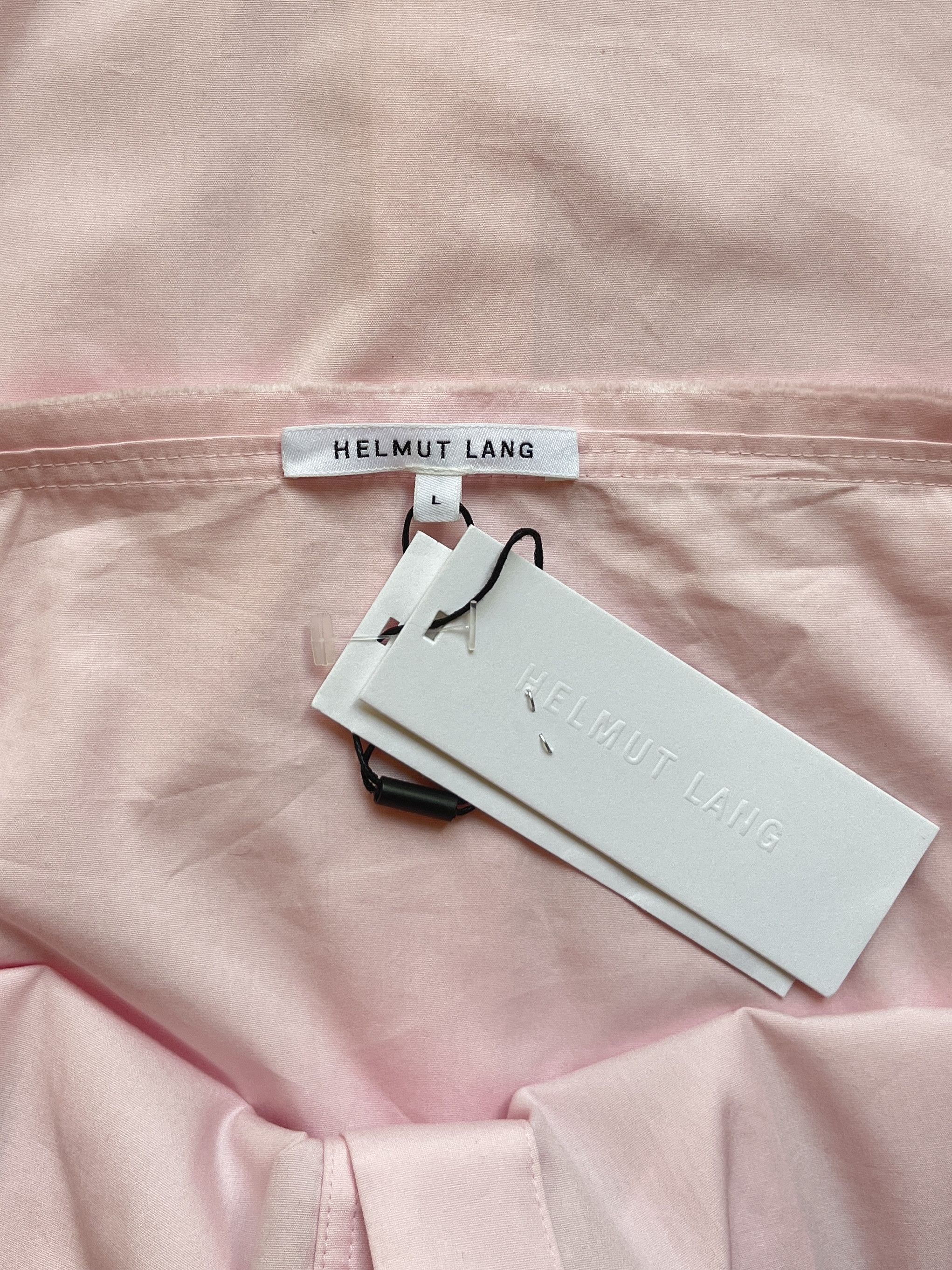 Helmut Lang ⚡️QUICK SALE⚡️Helmut Lang Pink Cut Out Shirt Long Sleeve Size US L / EU 52-54 / 3 - 5 Thumbnail