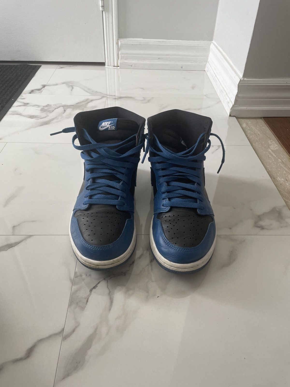 Air Jordan1 Marina Blue Size 10.5 Size 5 - Jordan 1 Retro OG High Dark Marina Blue for sale  main image 2