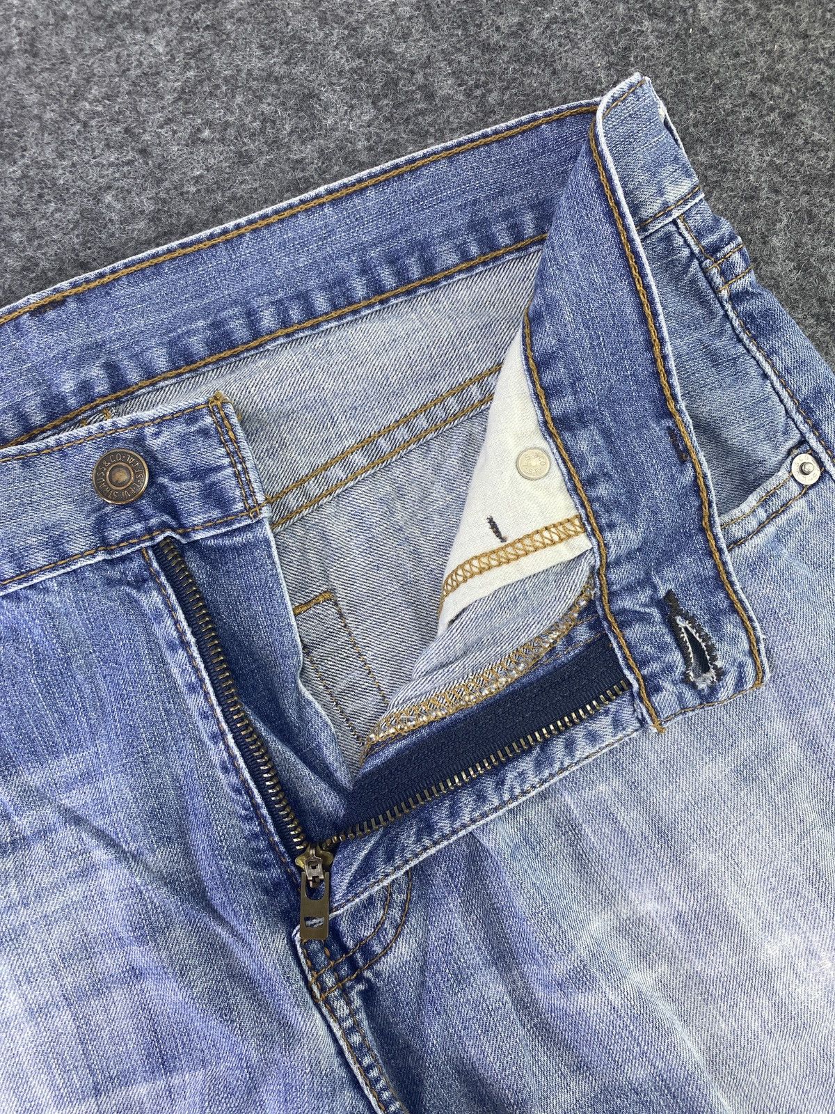 Levi's Vintage Levi's 527 Jeans Distress Blue Wash- J711 Size US 32 / EU 48 - 3 Thumbnail