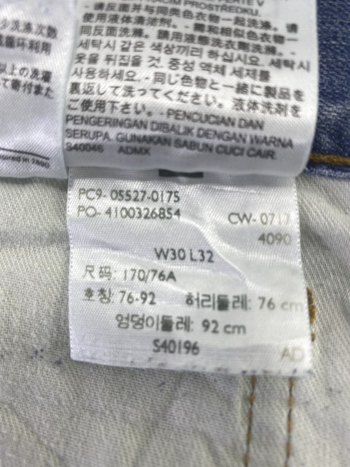 Levi's Vintage Levi's 527 Jeans Distress Blue Wash- J711 Size US 32 / EU 48 - 5 Thumbnail