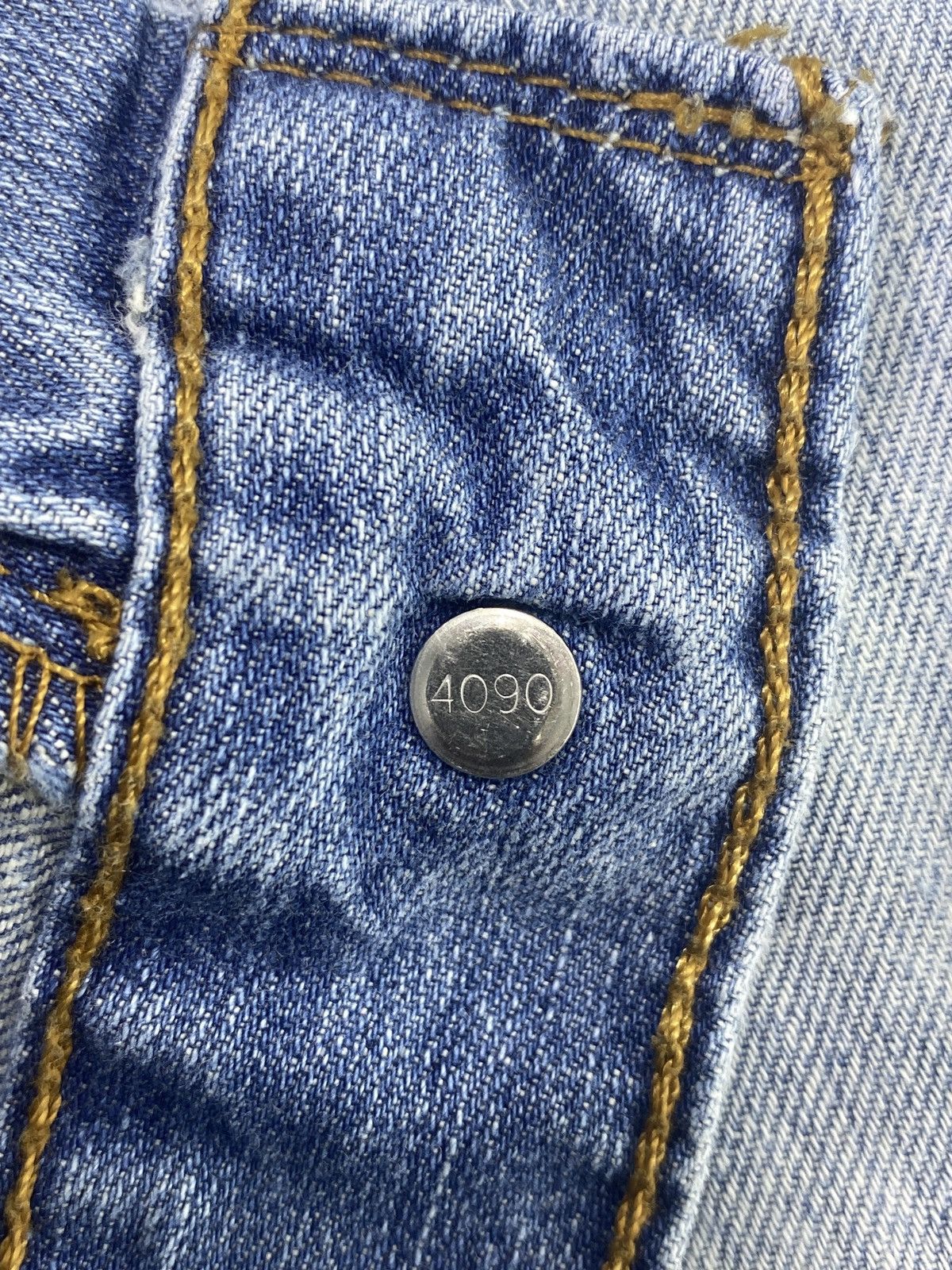 Levi's Vintage Levi's 527 Jeans Distress Blue Wash- J711 Size US 32 / EU 48 - 4 Thumbnail