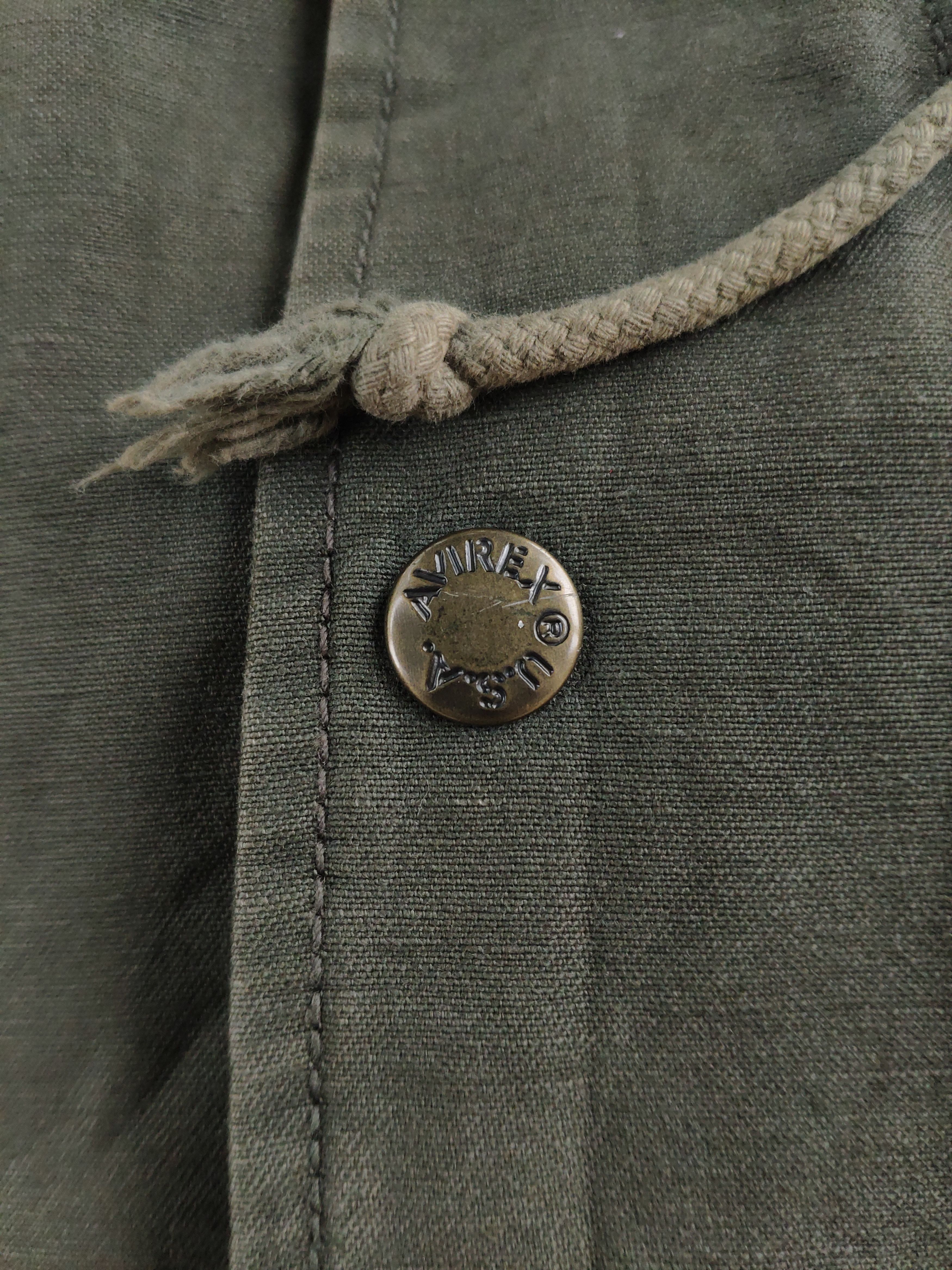 Avirex × Vintage Steal 💥 Vintage Avirex Hooded Parka Military Olive Green Size US M / EU 48-50 / 2 - 3 Thumbnail