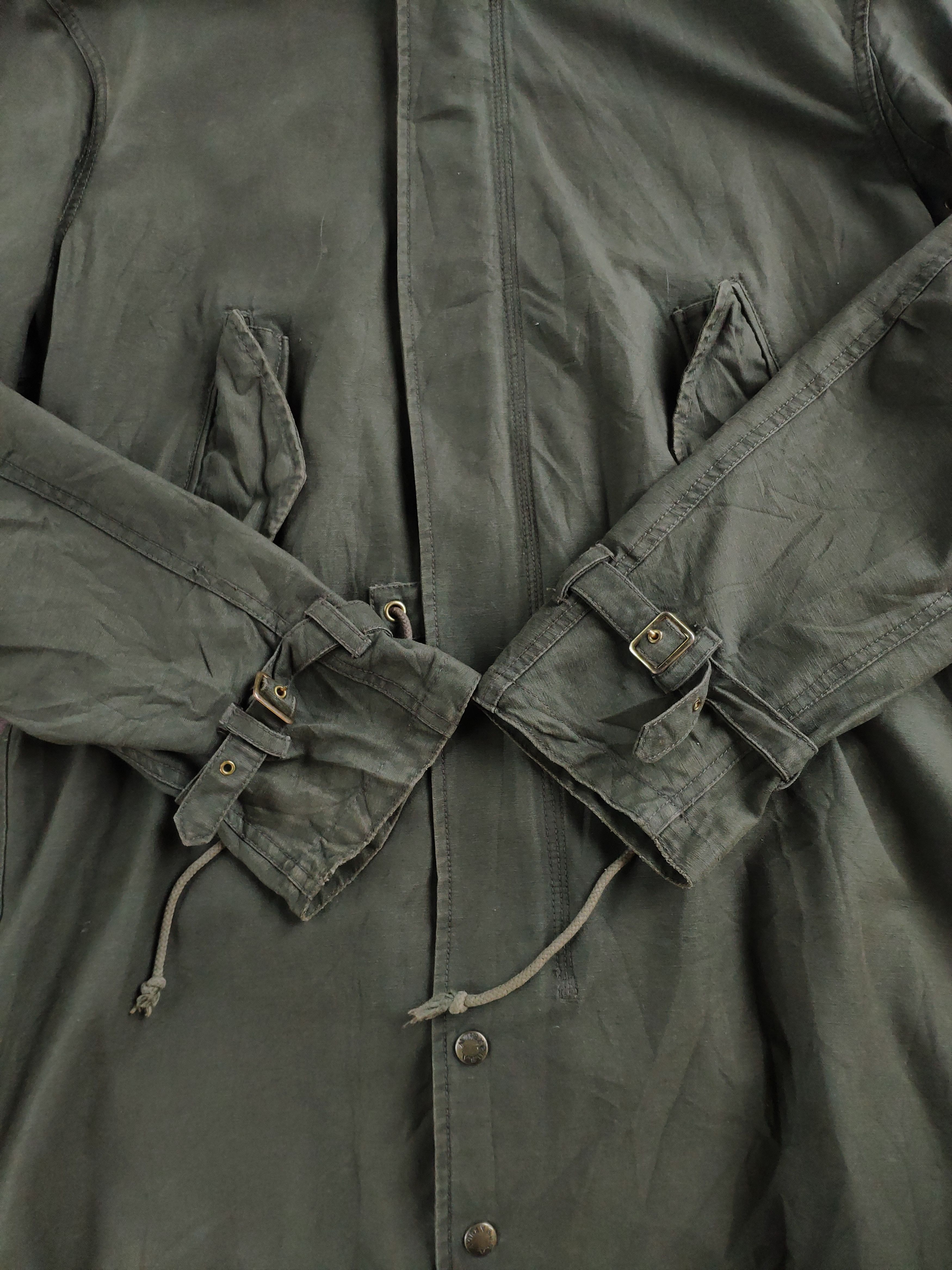 Avirex × Vintage Steal 💥 Vintage Avirex Hooded Parka Military Olive Green Size US M / EU 48-50 / 2 - 2 Thumbnail