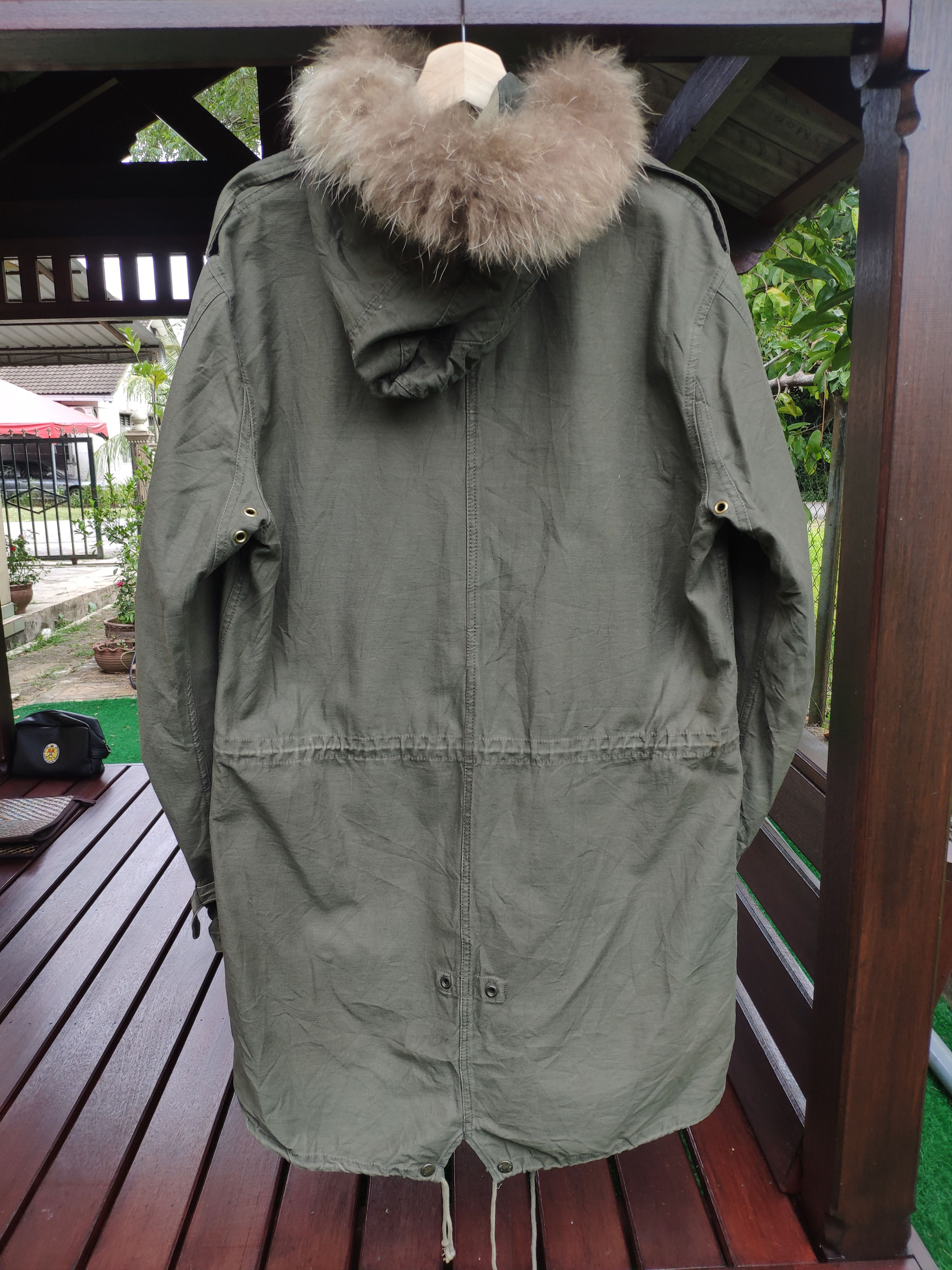 Avirex × Vintage Steal 💥 Vintage Avirex Hooded Parka Military Olive Green Size US M / EU 48-50 / 2 - 10 Thumbnail