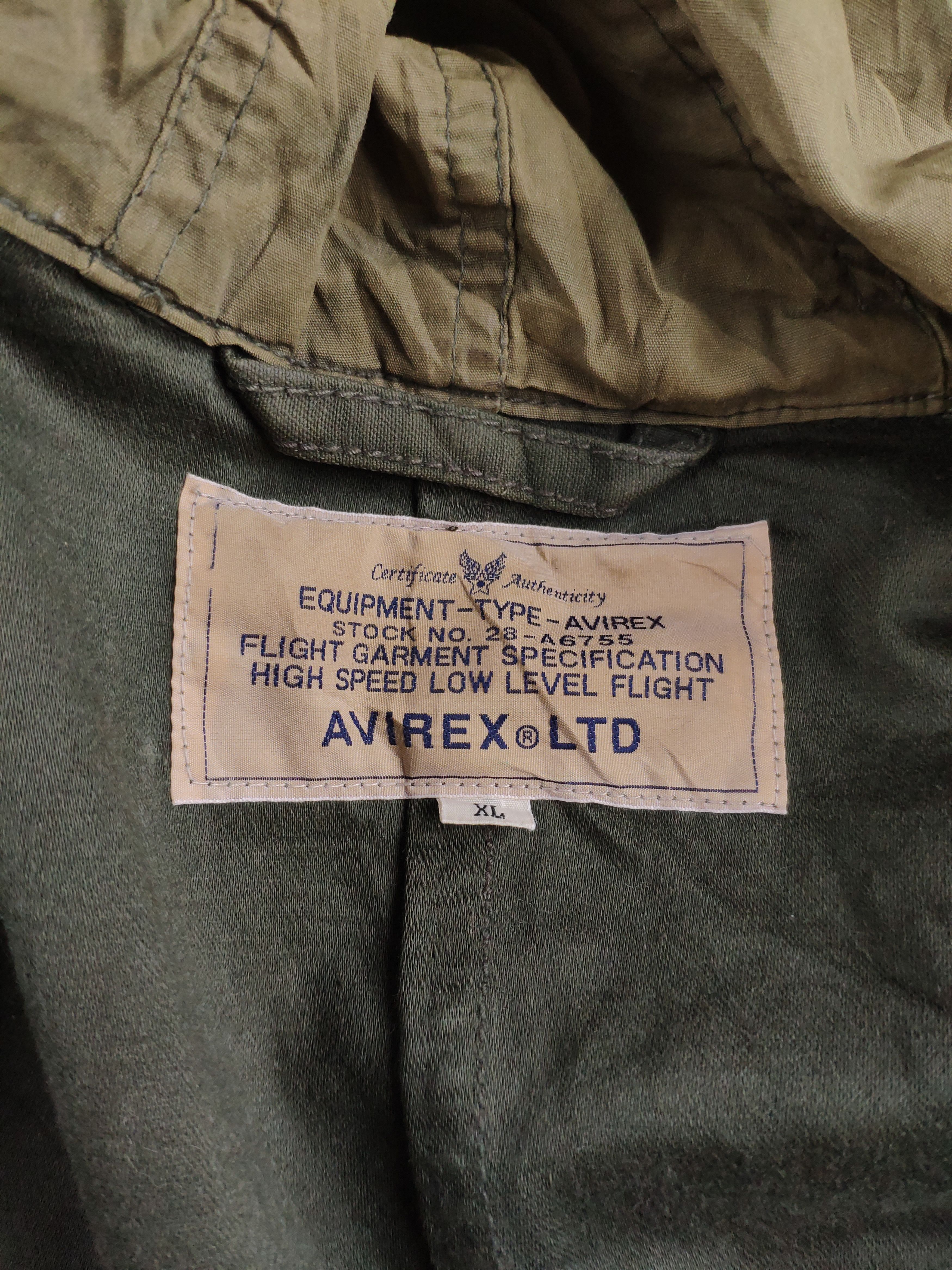 Avirex × Vintage Steal 💥 Vintage Avirex Hooded Parka Military Olive Green Size US M / EU 48-50 / 2 - 6 Thumbnail
