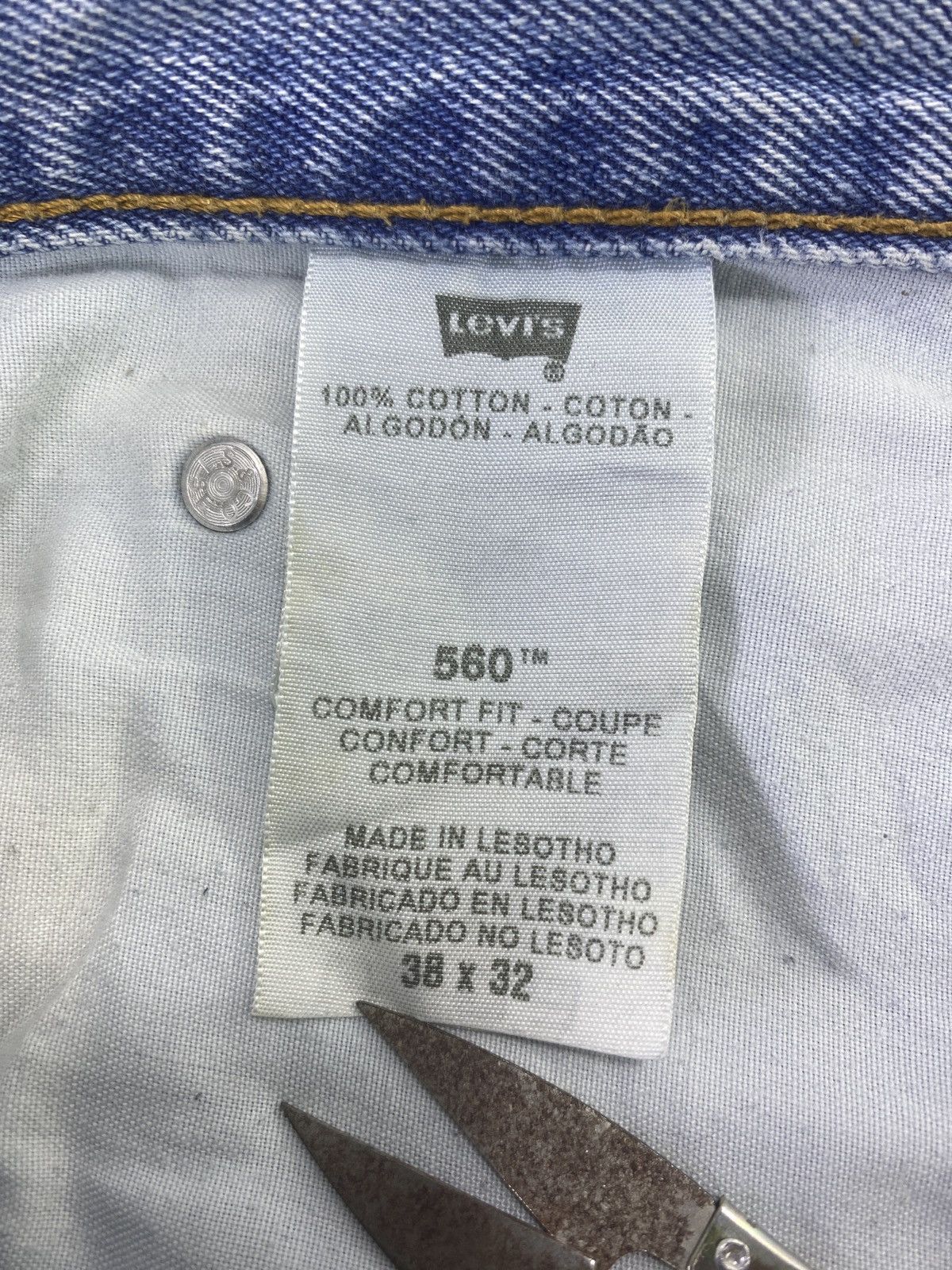 Vintage Levis 560 Jeans Blue Wash- J712