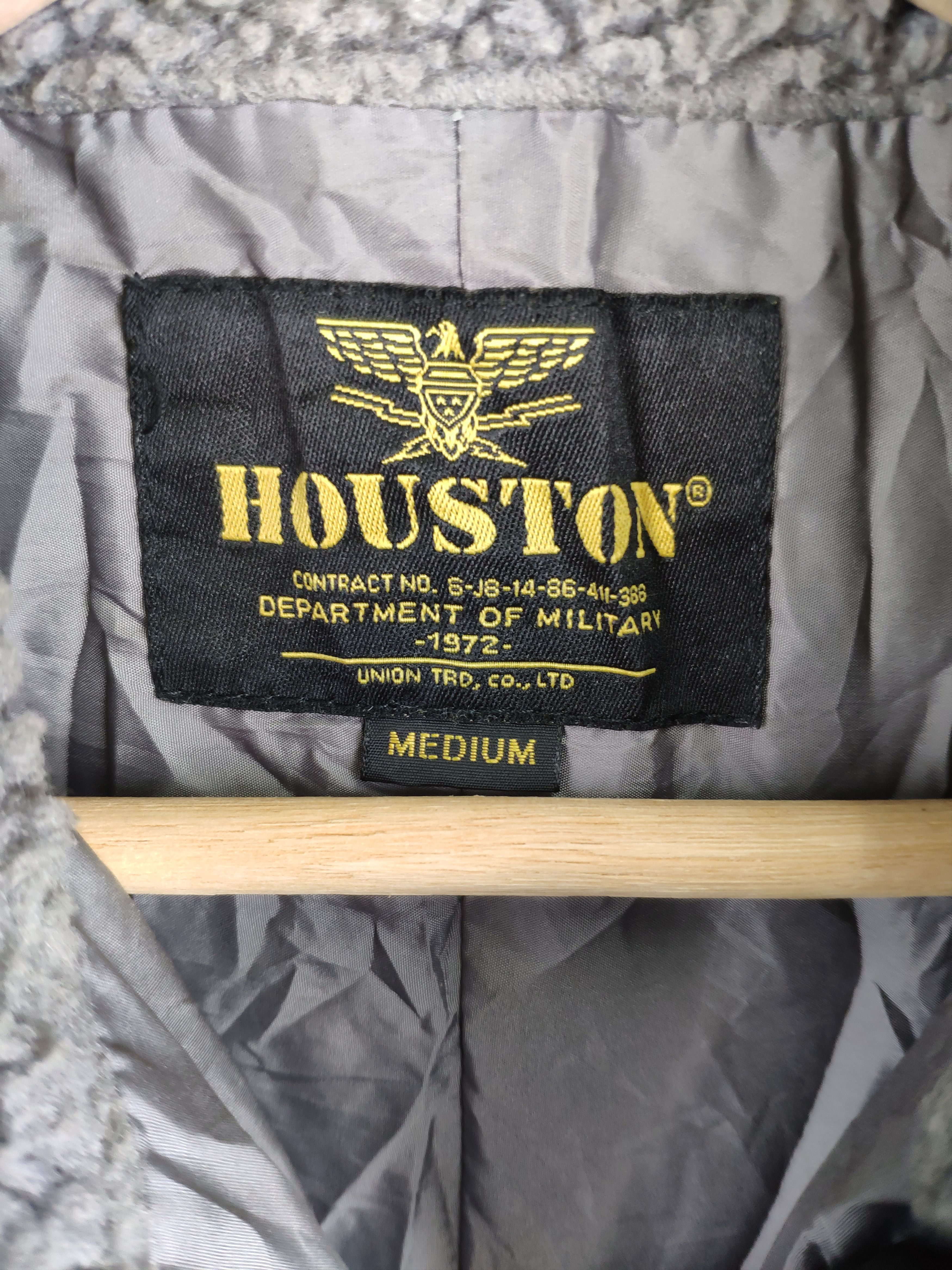 Vintage Vintage 1990s Houston Sherpa Jacket Military Size US M / EU 48-50 / 2 - 4 Thumbnail