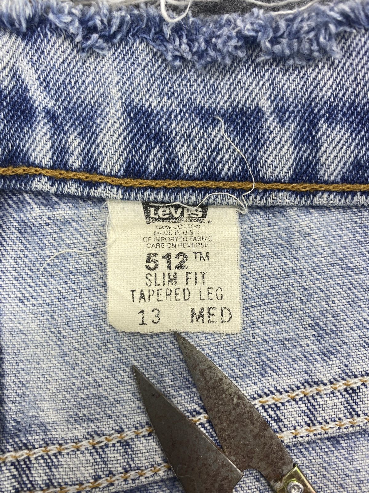 Levi's 90s Vintage Levi's 512 Jeans Blue Wash- J713 Size US 31 - 5 Thumbnail