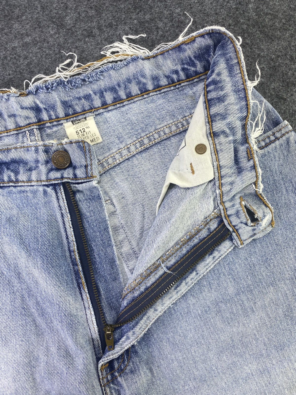 Levi's 90s Vintage Levi's 512 Jeans Blue Wash- J713 Size US 31 - 3 Thumbnail