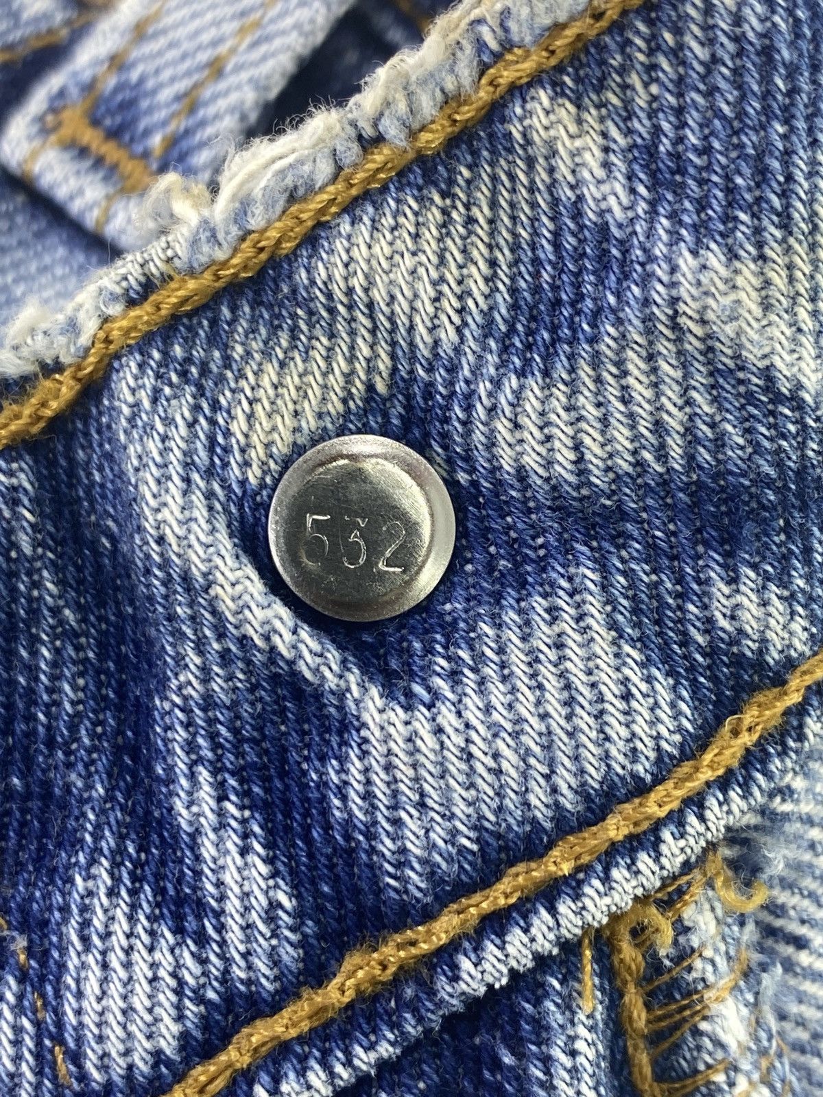 Levi's 90s Vintage Levi's 512 Jeans Blue Wash- J713 Size US 31 - 4 Thumbnail