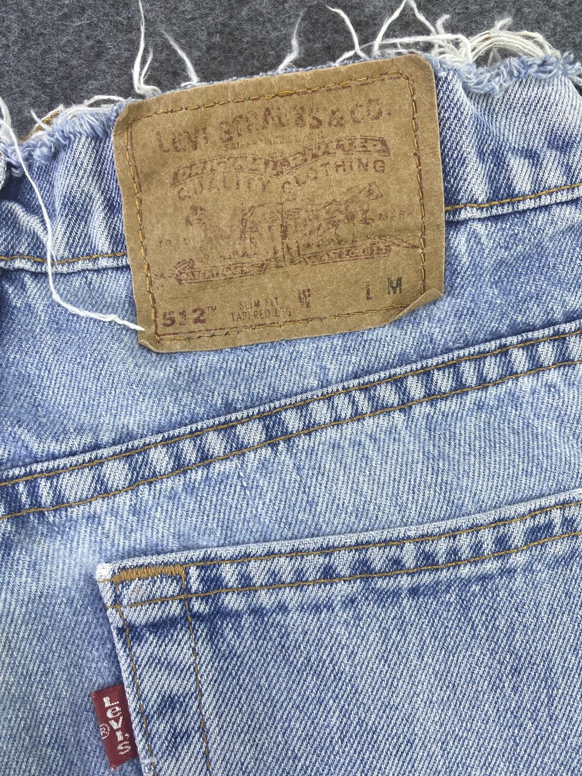 Levi's 90s Vintage Levi's 512 Jeans Blue Wash- J713 Size US 31 - 9 Thumbnail