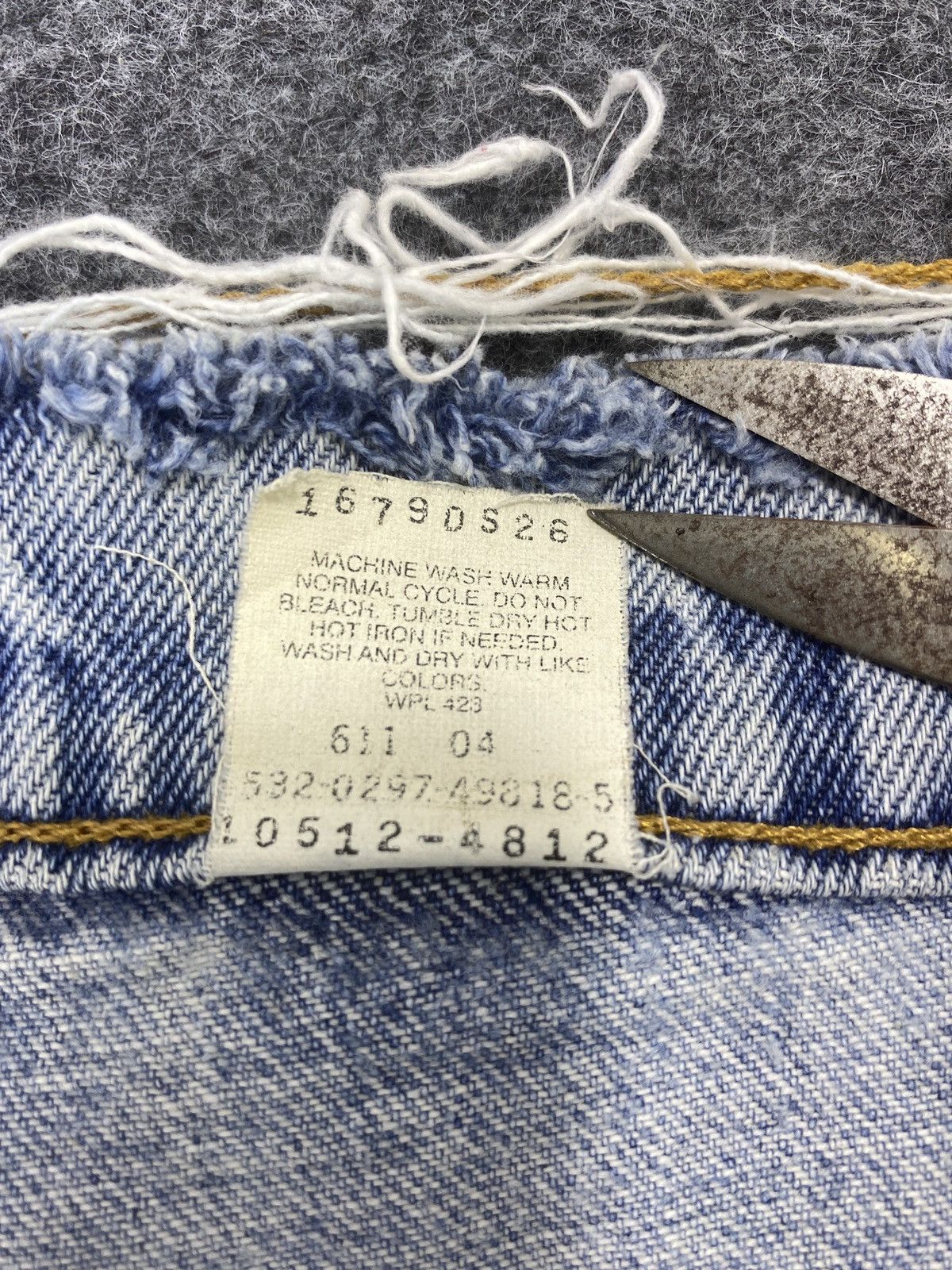 Levi's 90s Vintage Levi's 512 Jeans Blue Wash- J713 Size US 31 - 6 Thumbnail