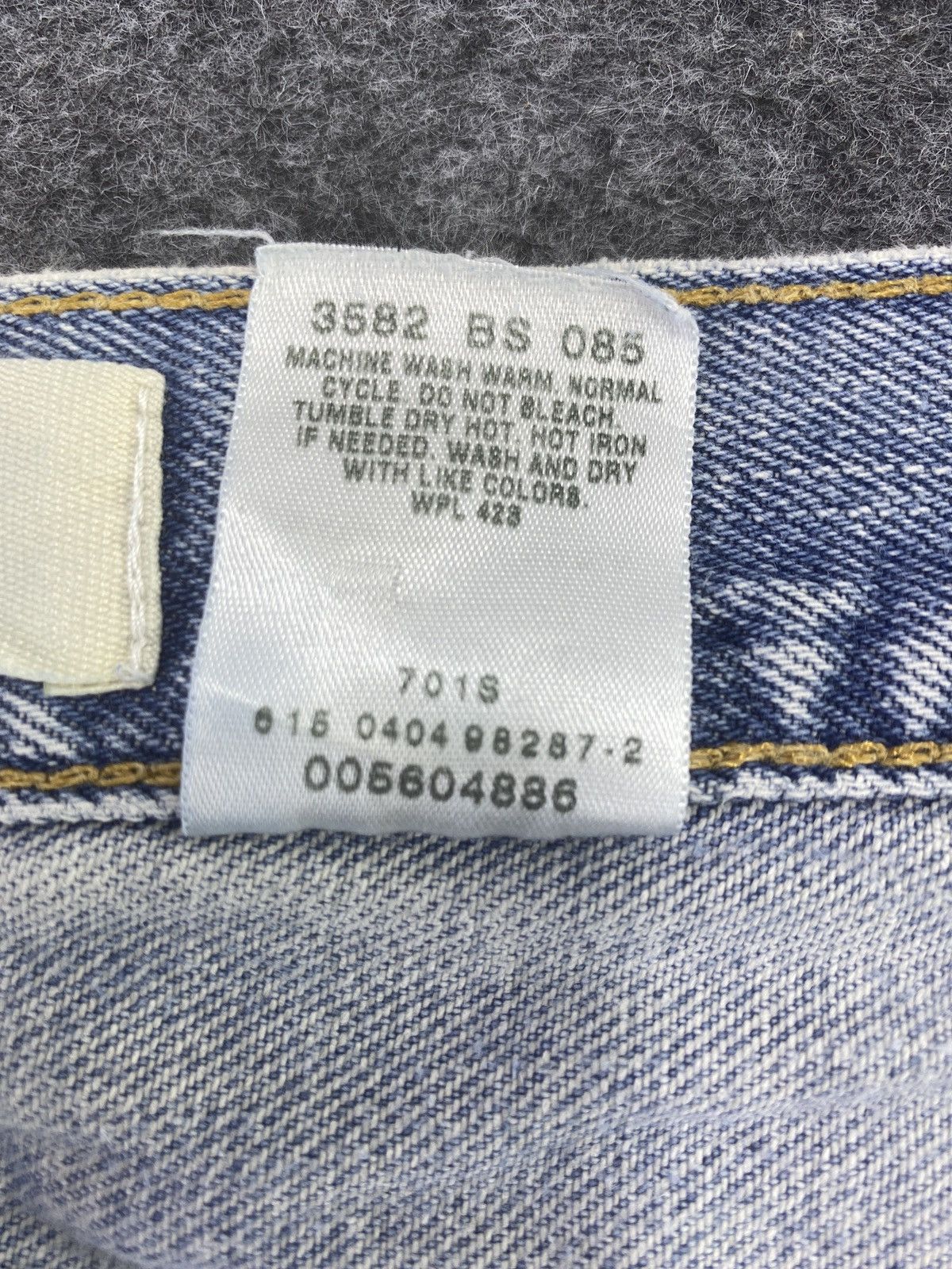 Levi's Vintage Levi's 560 Jeans Blue Wash- J714 Size US 40 / EU 56 - 6 Thumbnail