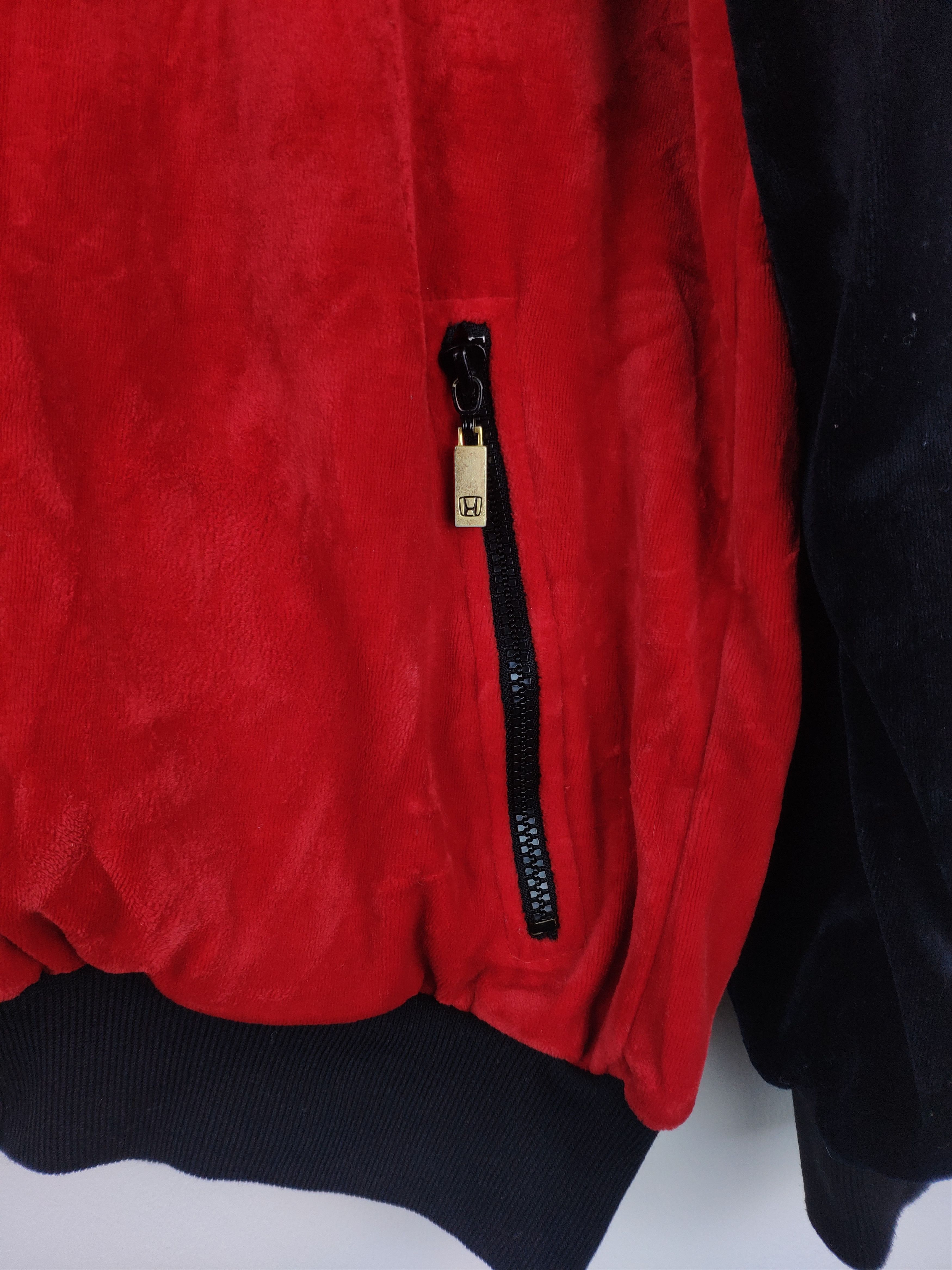 Honda × Japanese Brand × Vintage Vintage Honda Jacket Velvet Two Tone Colour Size US M / EU 48-50 / 2 - 5 Thumbnail