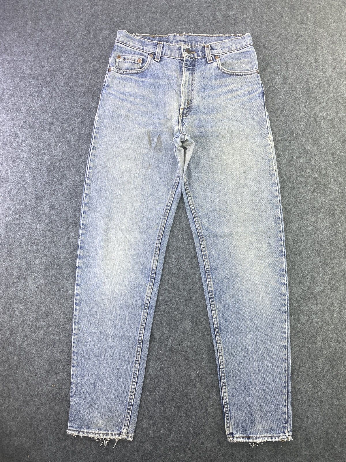 Jean × Levi's × Vintage 90s Vintage Levis 550 Jeans Blue Wash- J715 Size US 30 / EU 46 - 1 Thumbnail