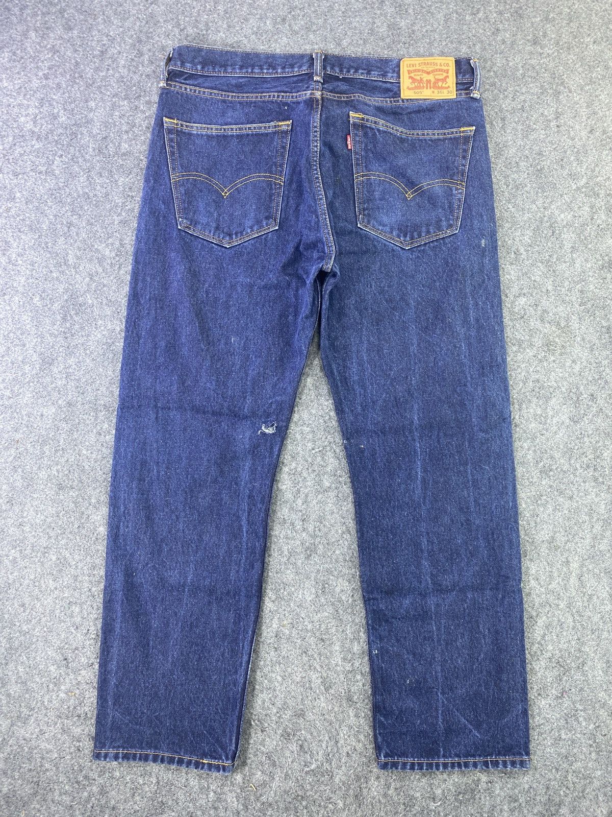 Levi's Vintage Levi's 505 Distress Jeans - J717 Size US 36 / EU 52 - 2 Thumbnail