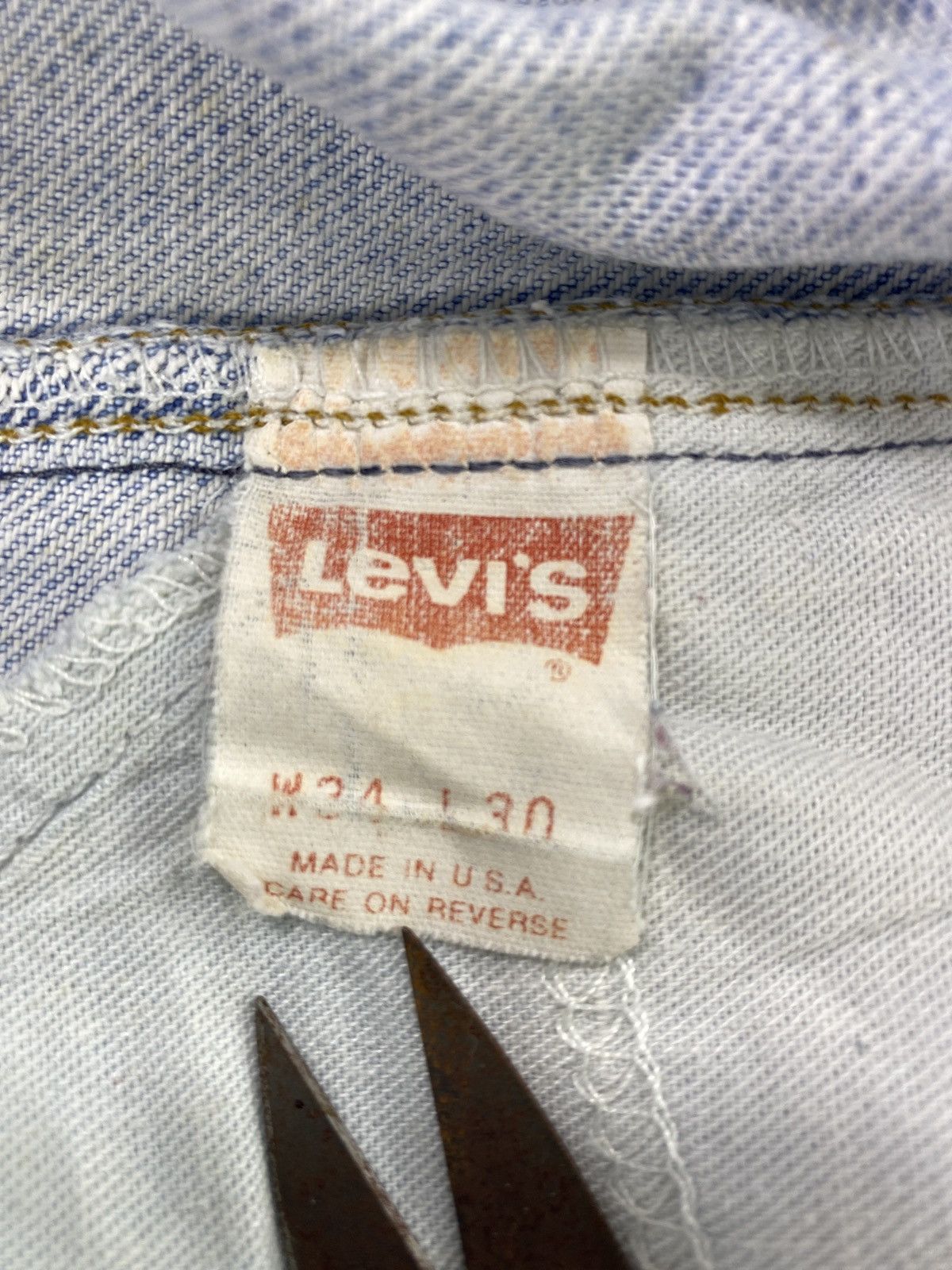 Levi's 90s Vintage Levi's 550 Jeans Blue Wash- J718 Size US 34 / EU 50 - 5 Thumbnail