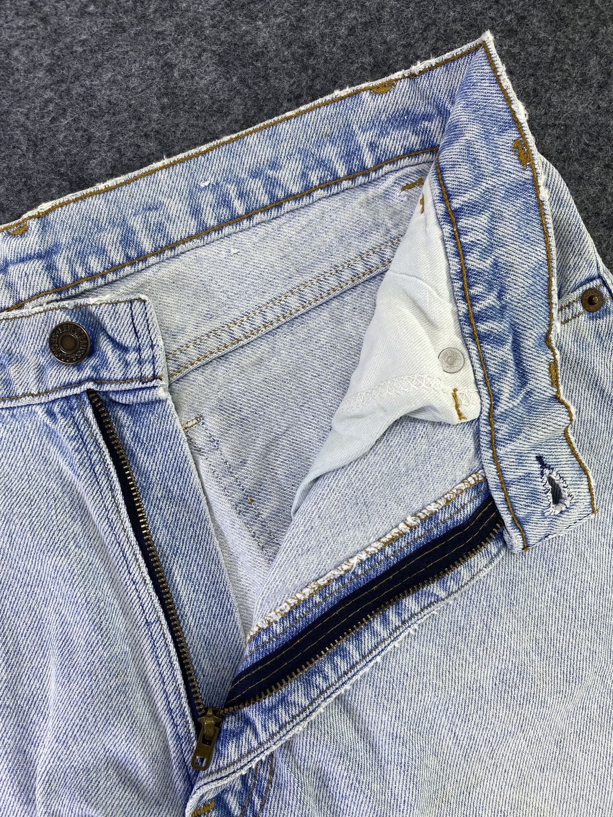 Levi's 90s Vintage Levi's 550 Jeans Blue Wash- J718 Size US 34 / EU 50 - 3 Thumbnail