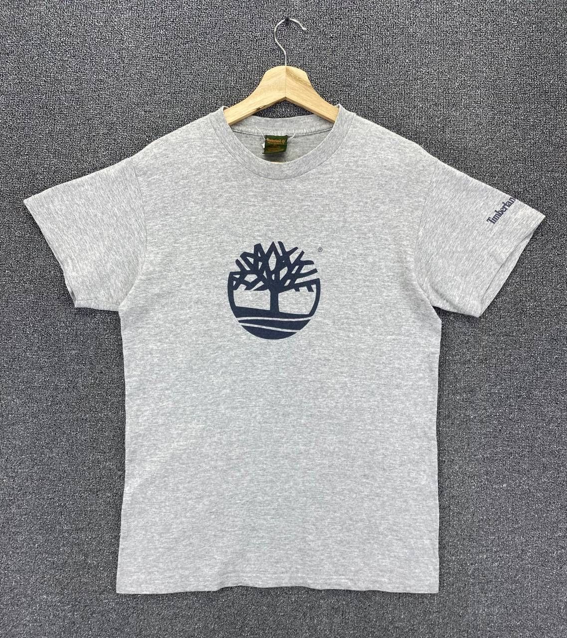 image of Made In USA x Timberland Vintage Timberland Weathergear Big Logo Tee T Shirts, Men's (Size XS)